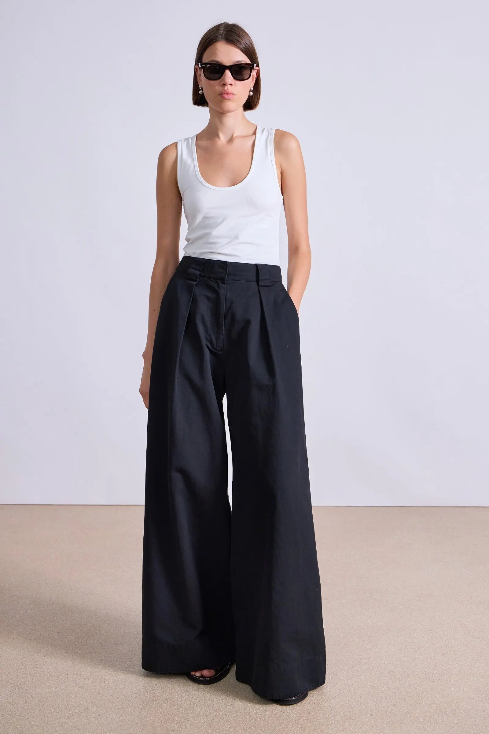 Apiece Apart Eli Wide Leg Pant