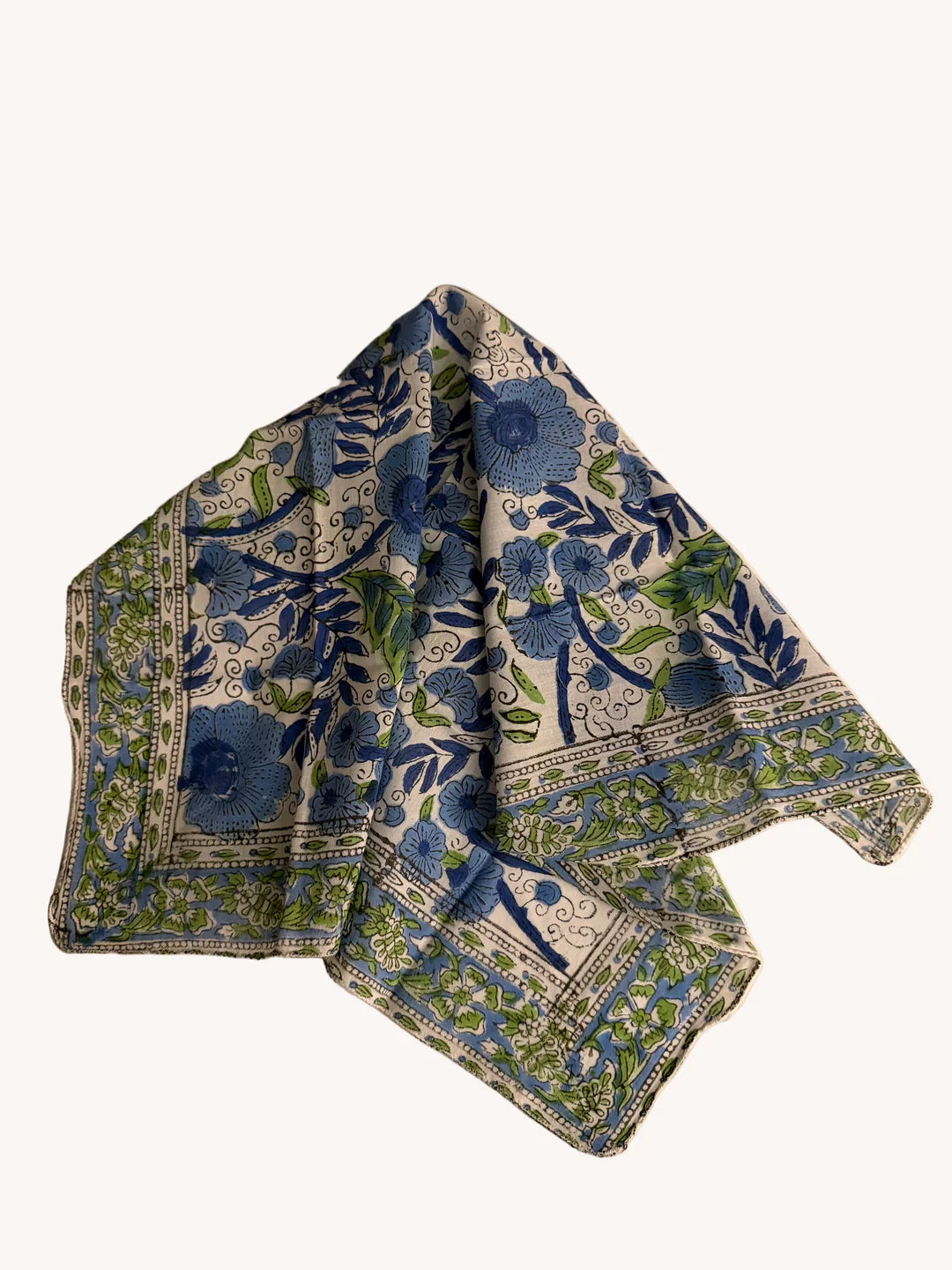 By The Sea Organics Block Print Organic Cotton Bandanas