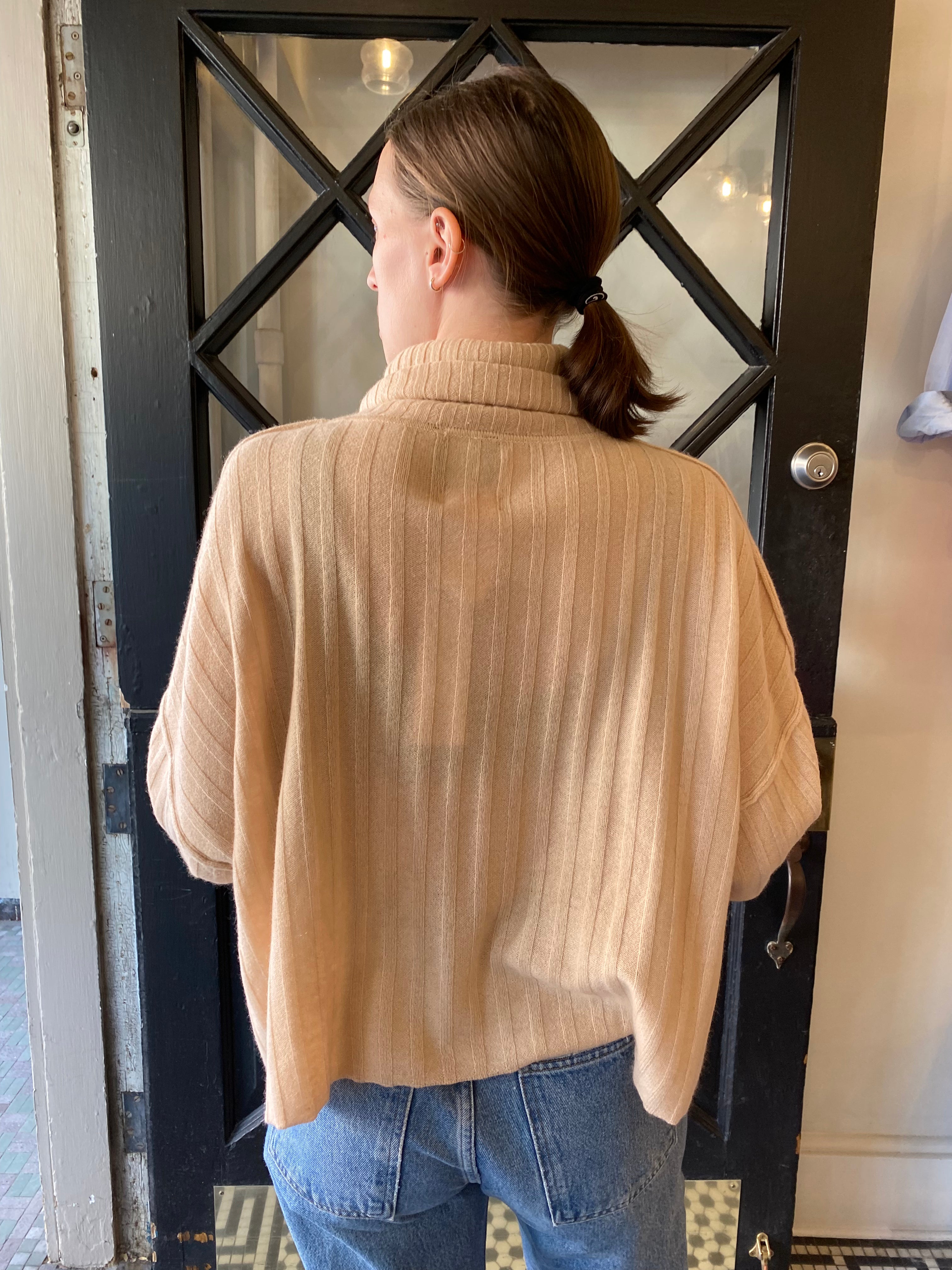 Catherine's Private Label Rosie Ribbed Roll Sweater