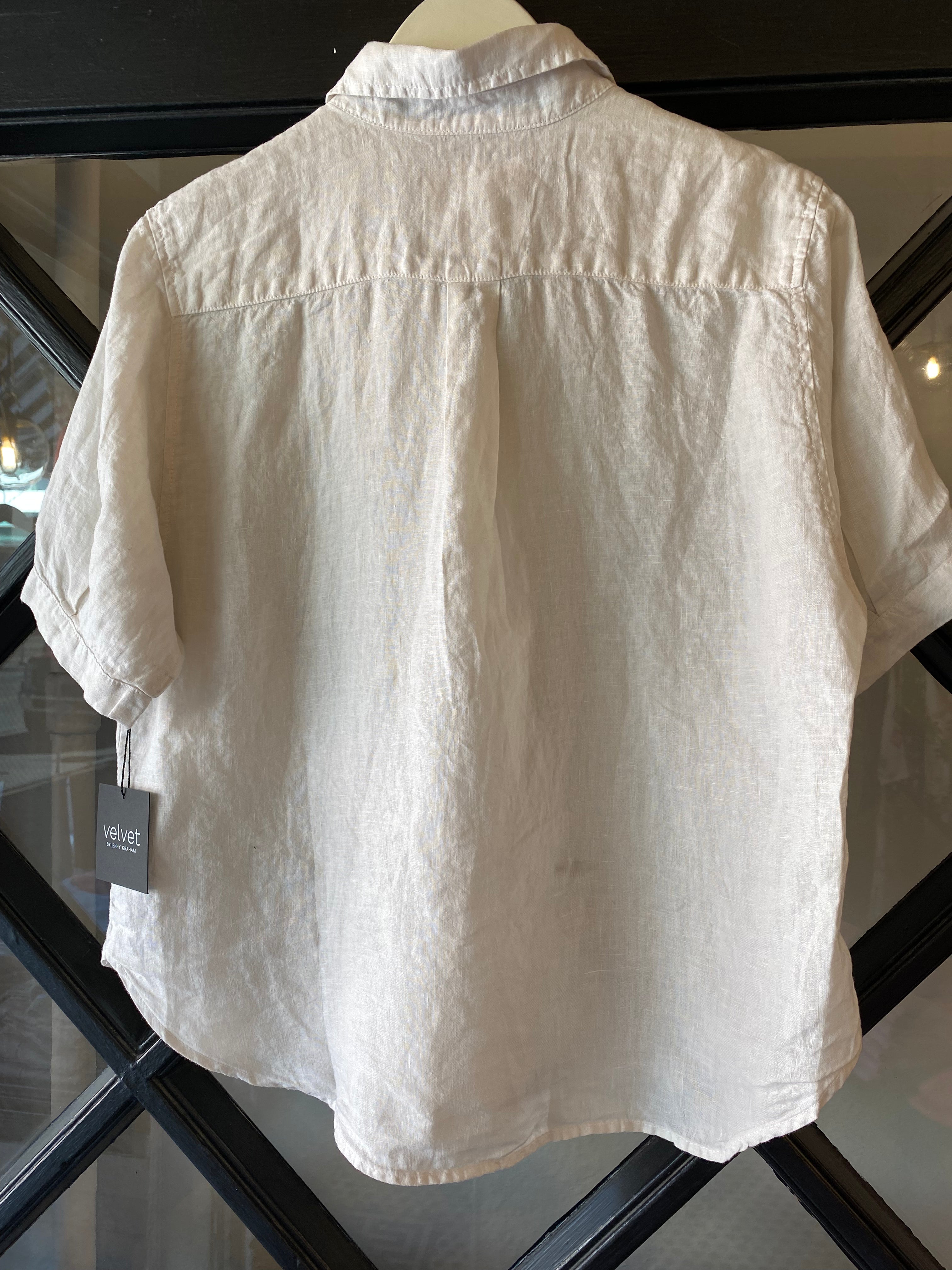 Velvet Claremont Linen Button Up Shirt