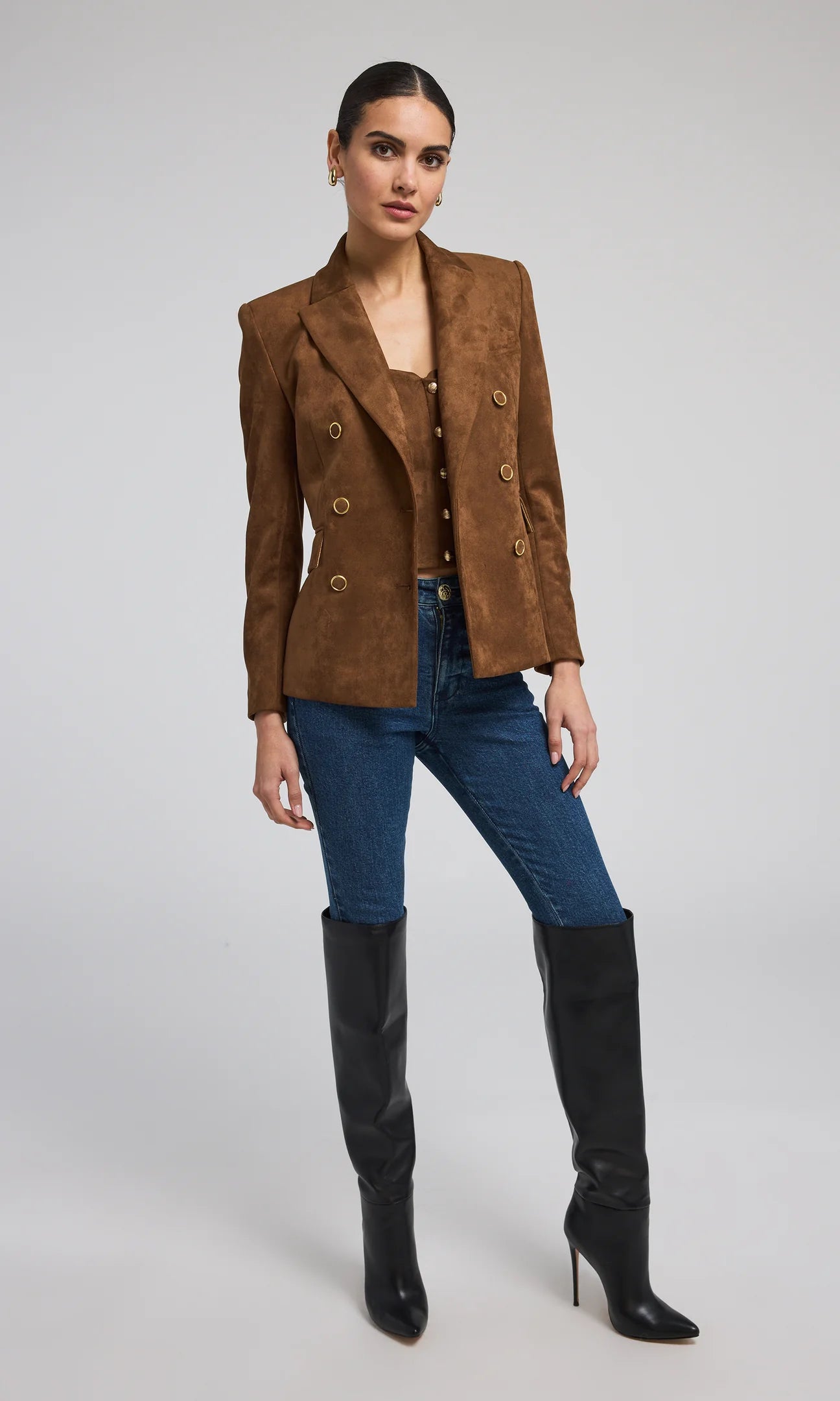 Generation Love Arielle Vegan Suede Blazer