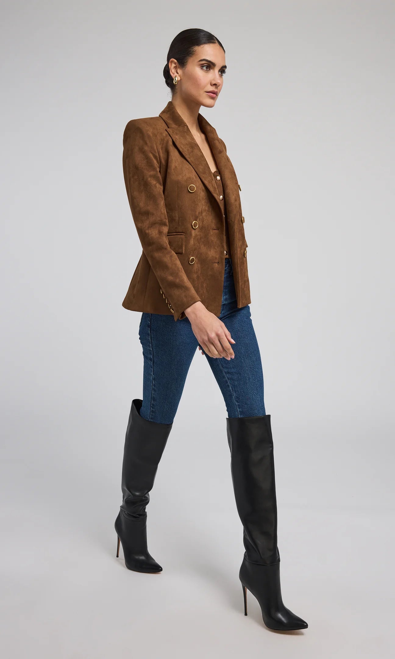 Generation Love Arielle Vegan Suede Blazer