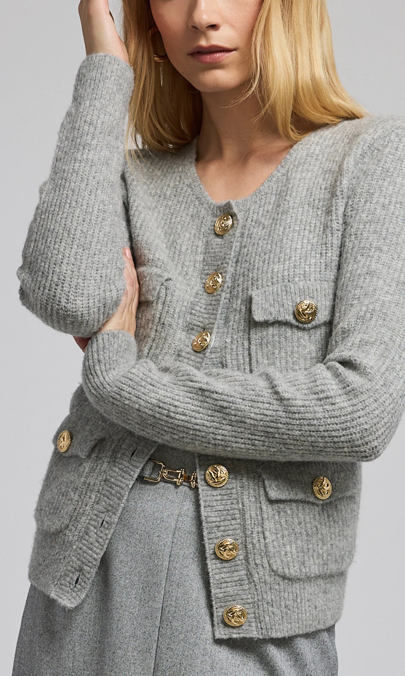 Generation Love Ellison Rib Cardigan