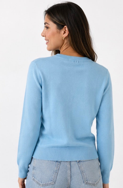 White + Warren Cashmere Crew 21085