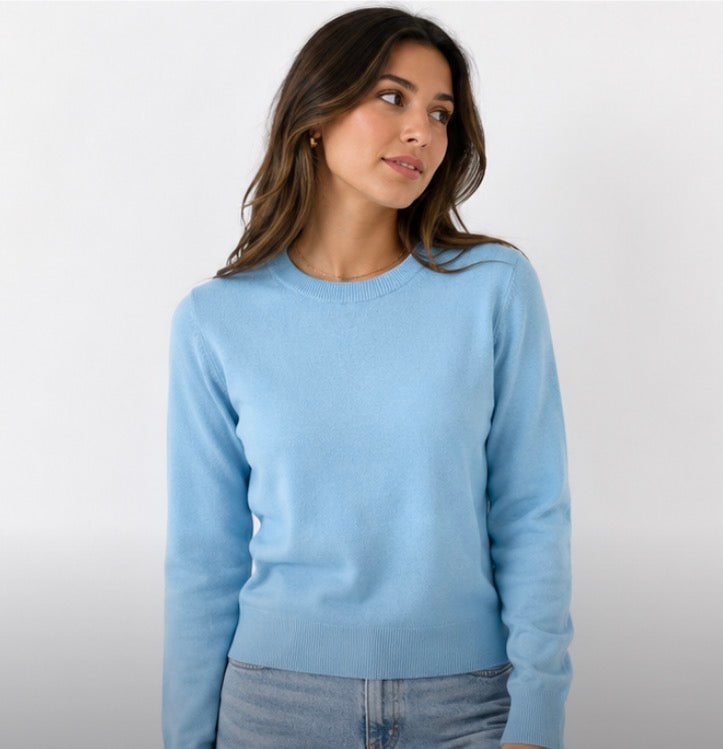 White + Warren Cashmere Crew 21085