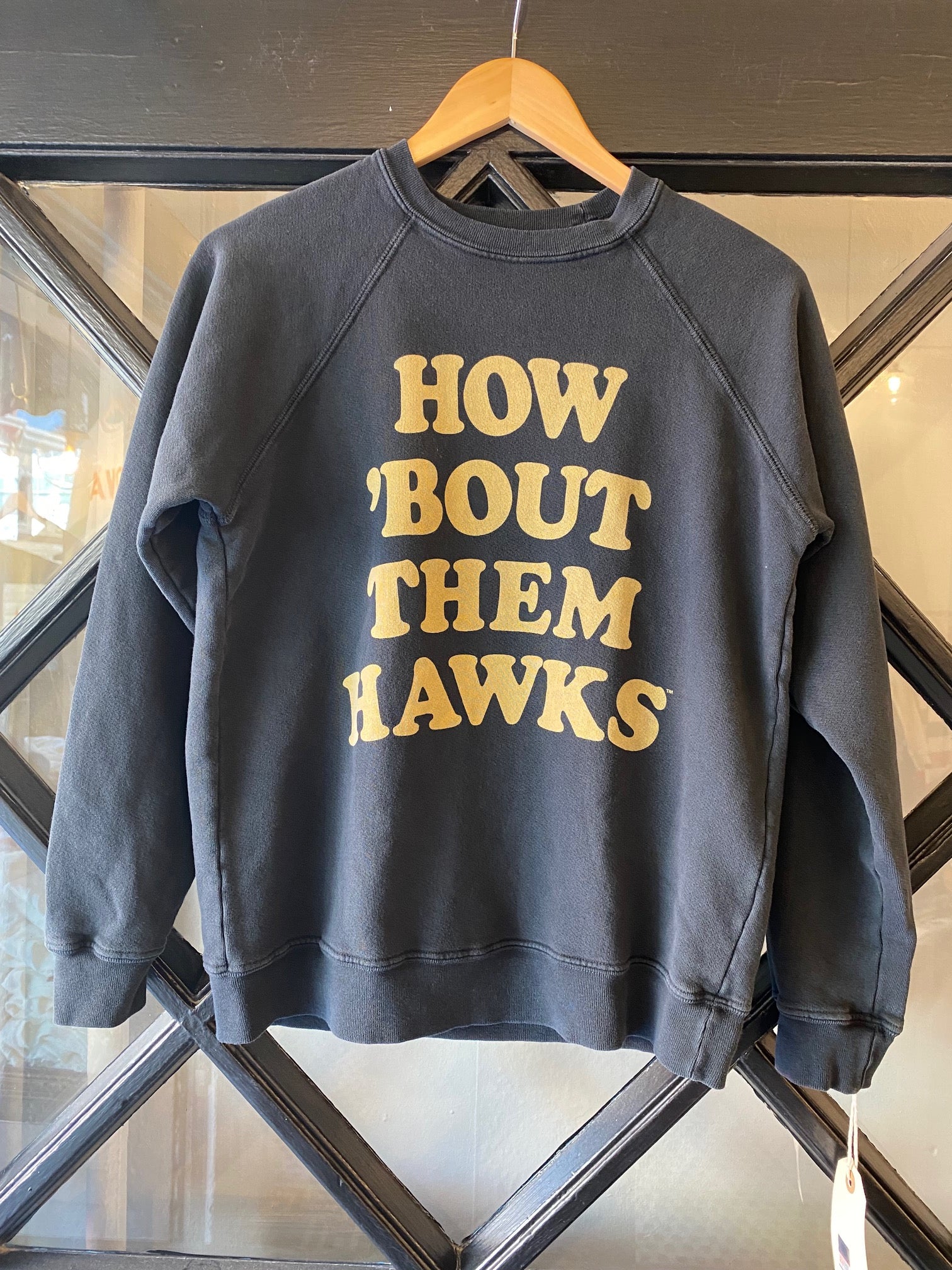 Retro Brand Vintage HOW BOUT THEM HAWKS Full Length Sweatshirt