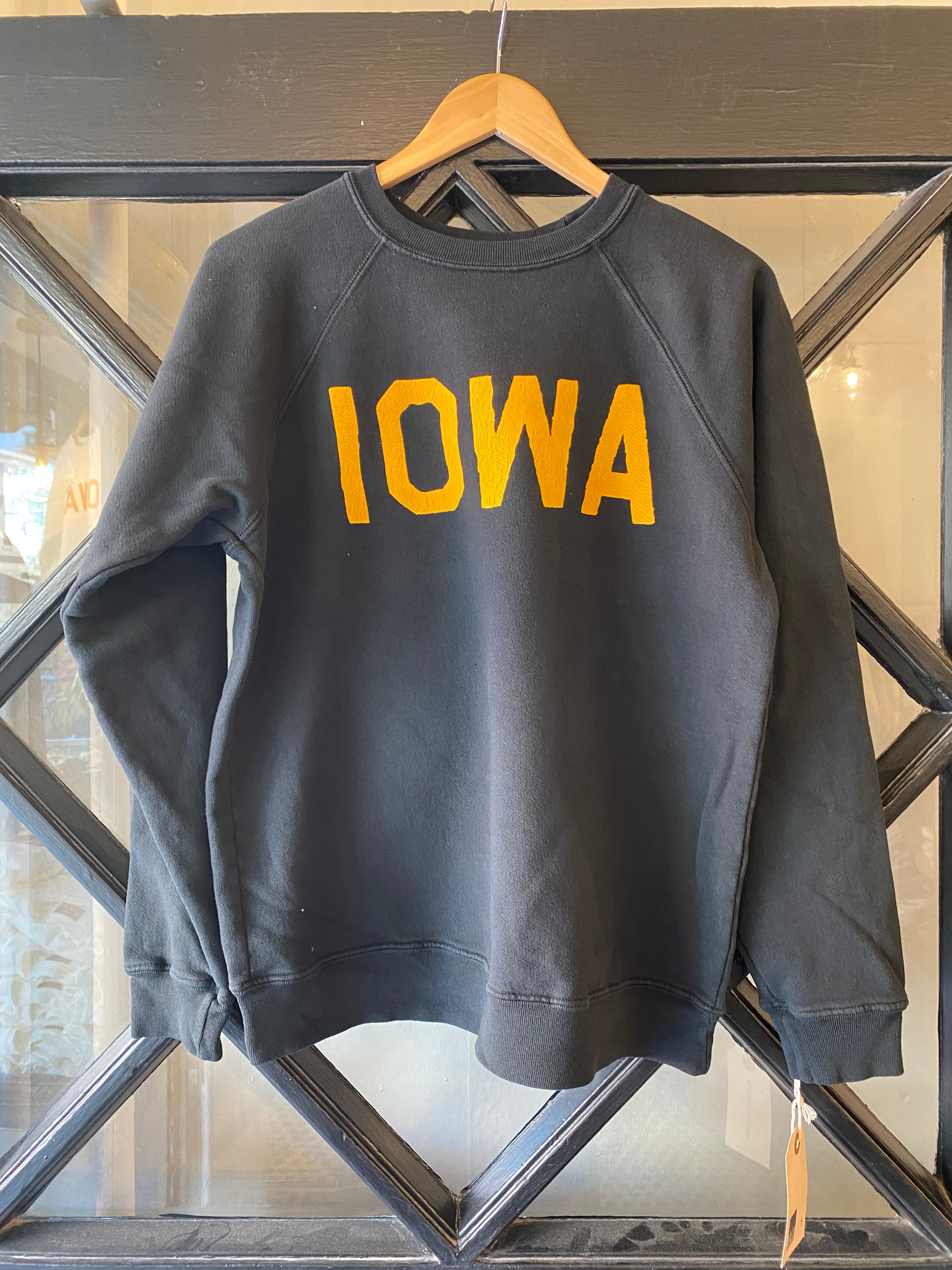 Retro Brand Vintage Iowa Full Length Collegiate Sweatshirt