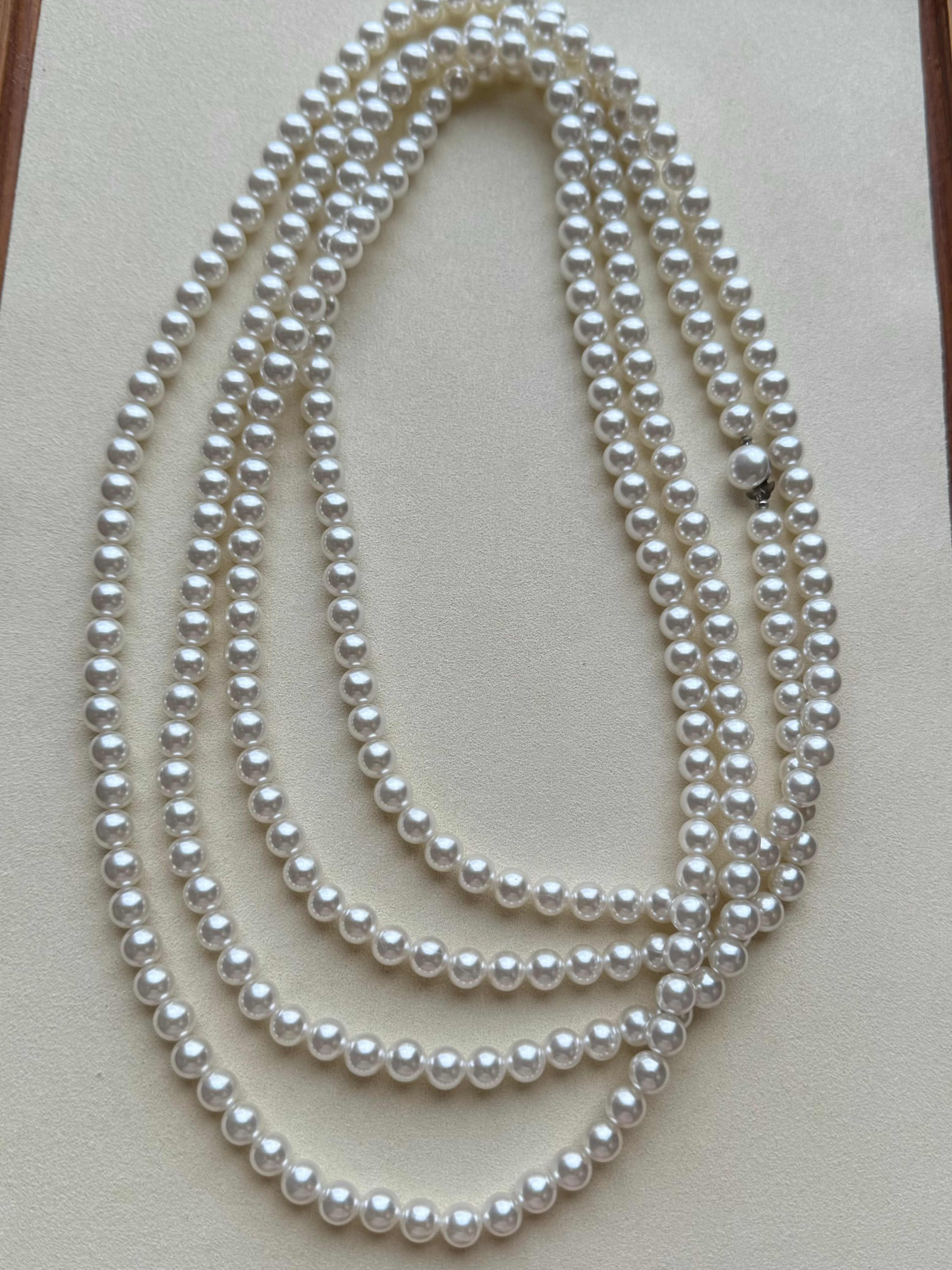 Paris Flea Market #1 Pearl Necklace