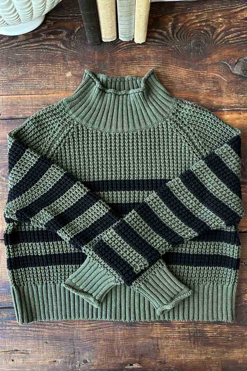 Emerson Fry Boxy Funnel Neck Sweater