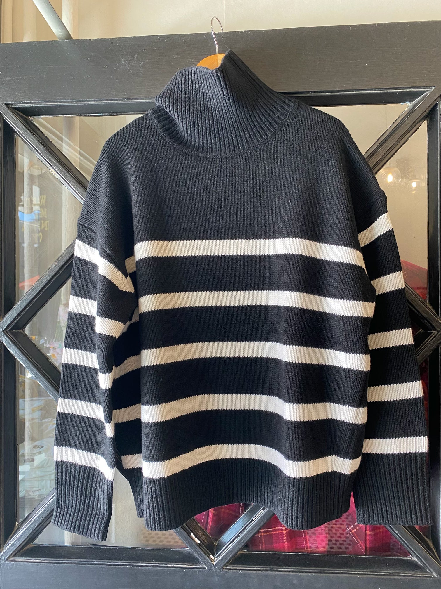 Alex Mill Nottinghill Striped Turtleneck