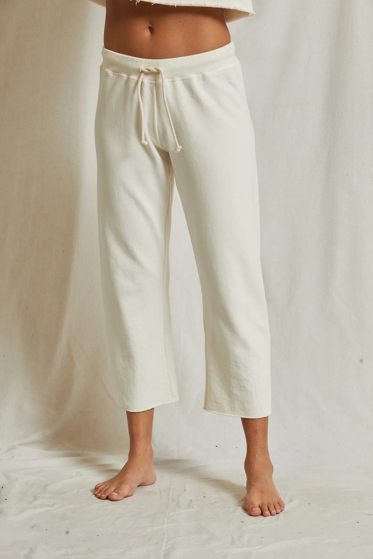 Perfect White Tee Jamaica Beach Fleece Straight Leg Sweatpant