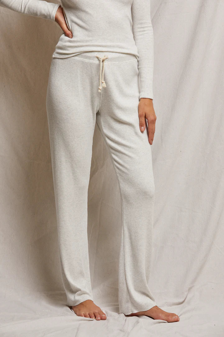 Perfect White Tee Leann Sweater Rib Jogger