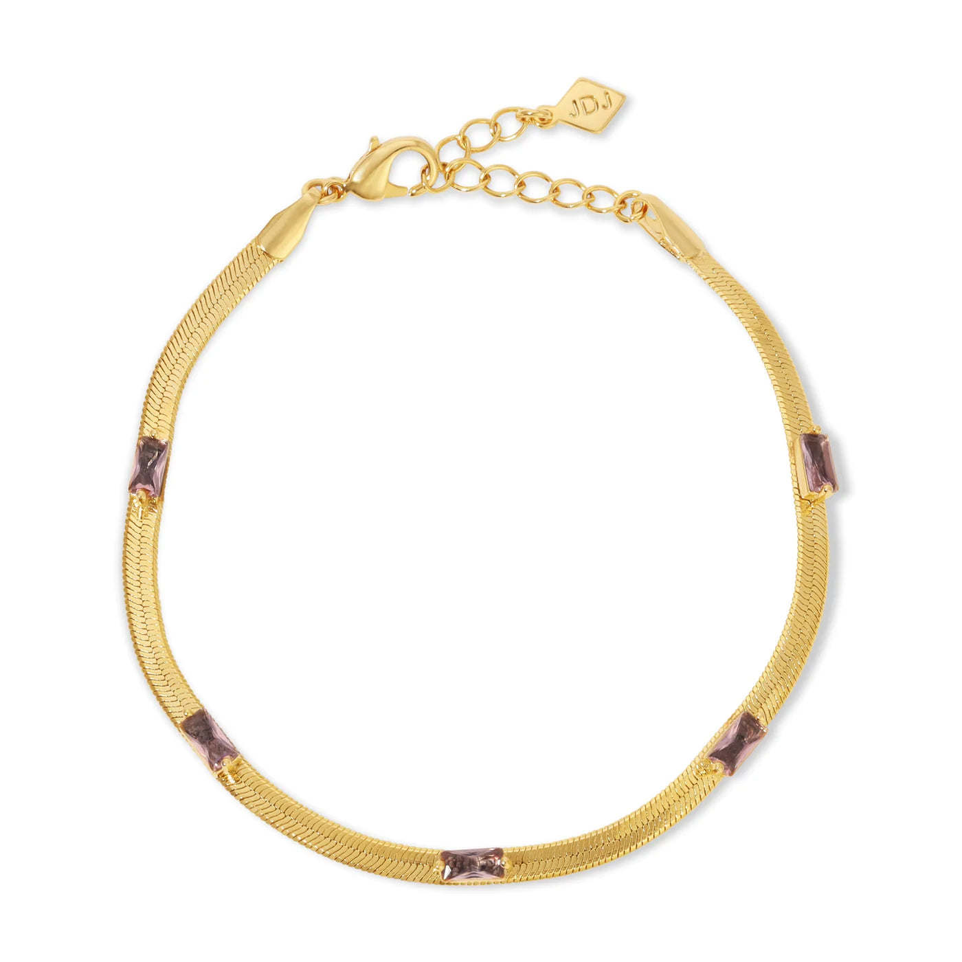 Joy Dravecky Luxe Herringbone Bracelet JDESS-B2