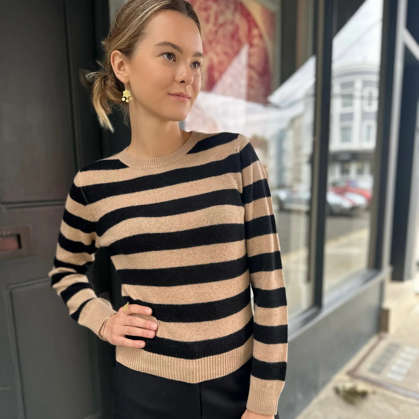 Jumper 1234 Stripe Crew