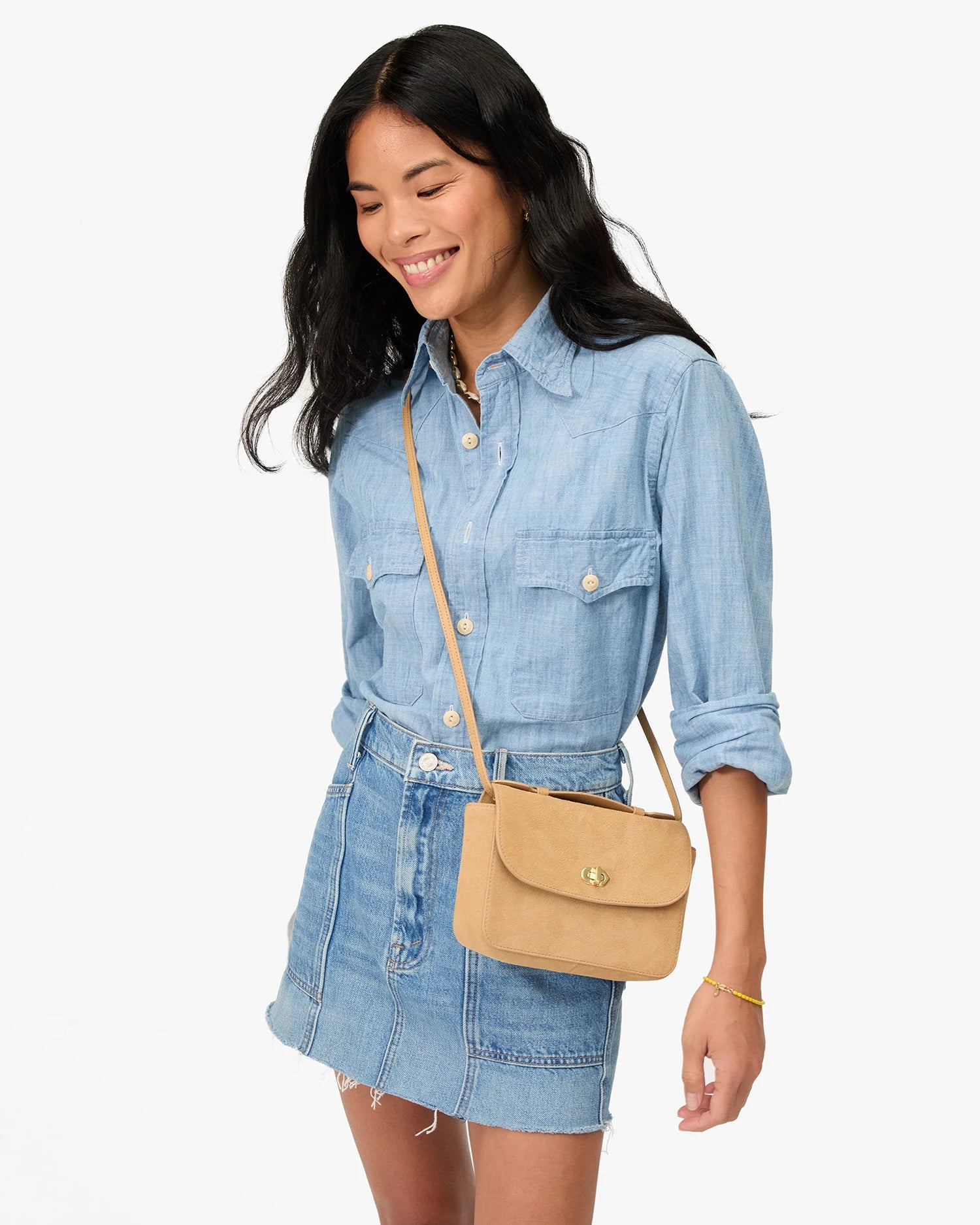 Clare V. Kathryn Suede Dune CVH1000679