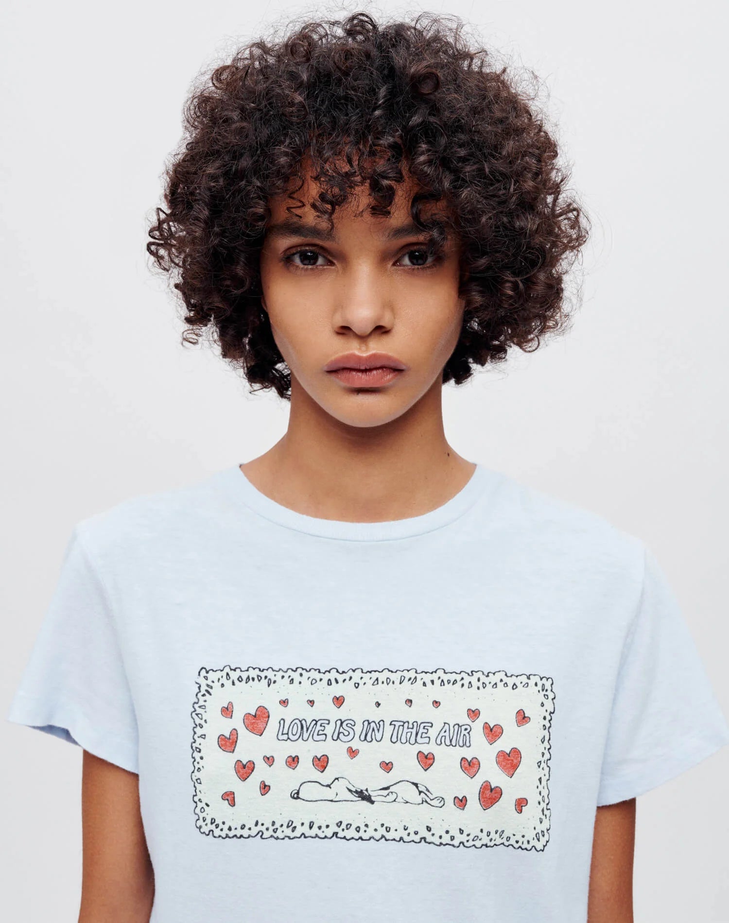 RE/DONE Classic Snoopy Love Tee