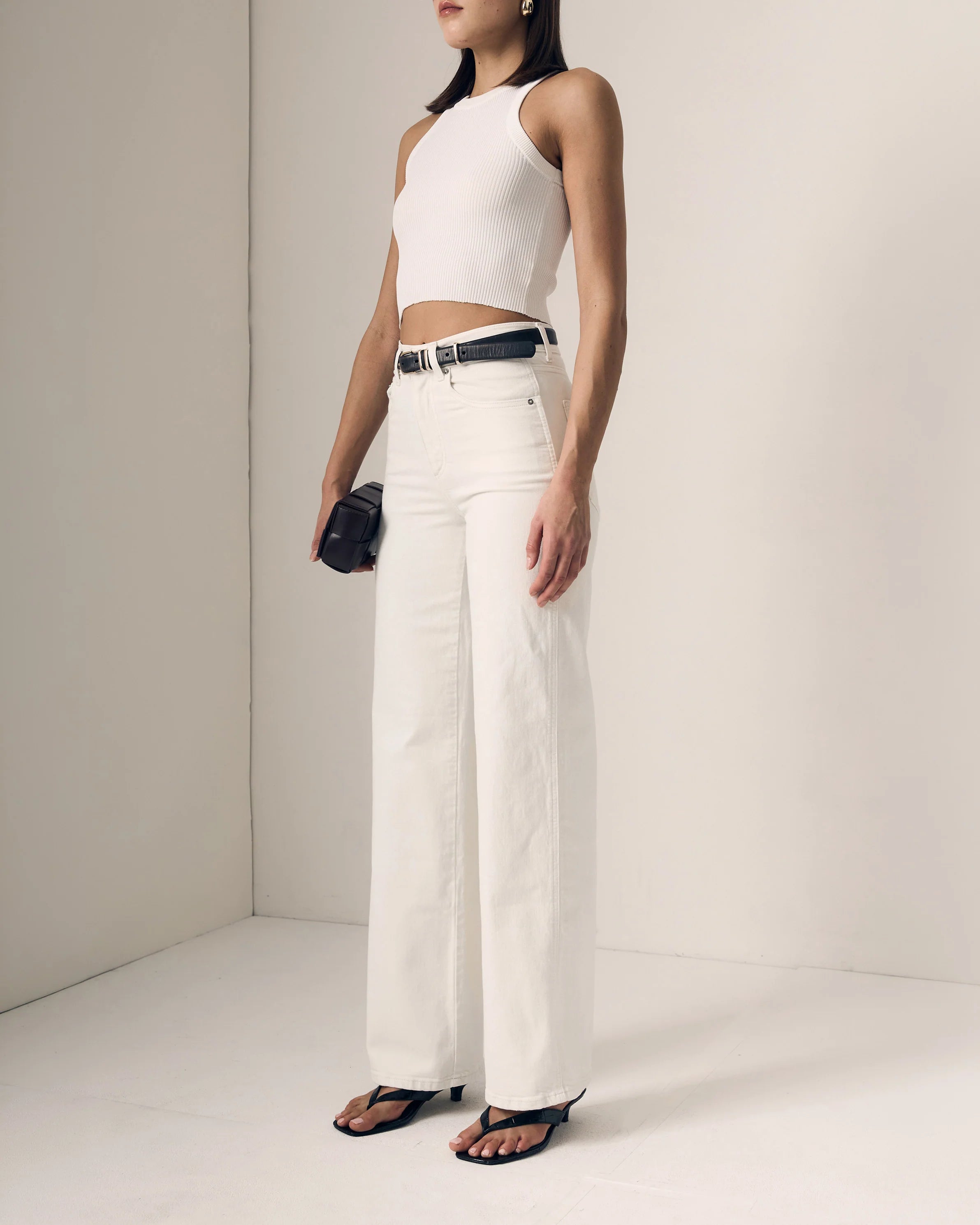Le Jean Juliette Wide Leg Jeans