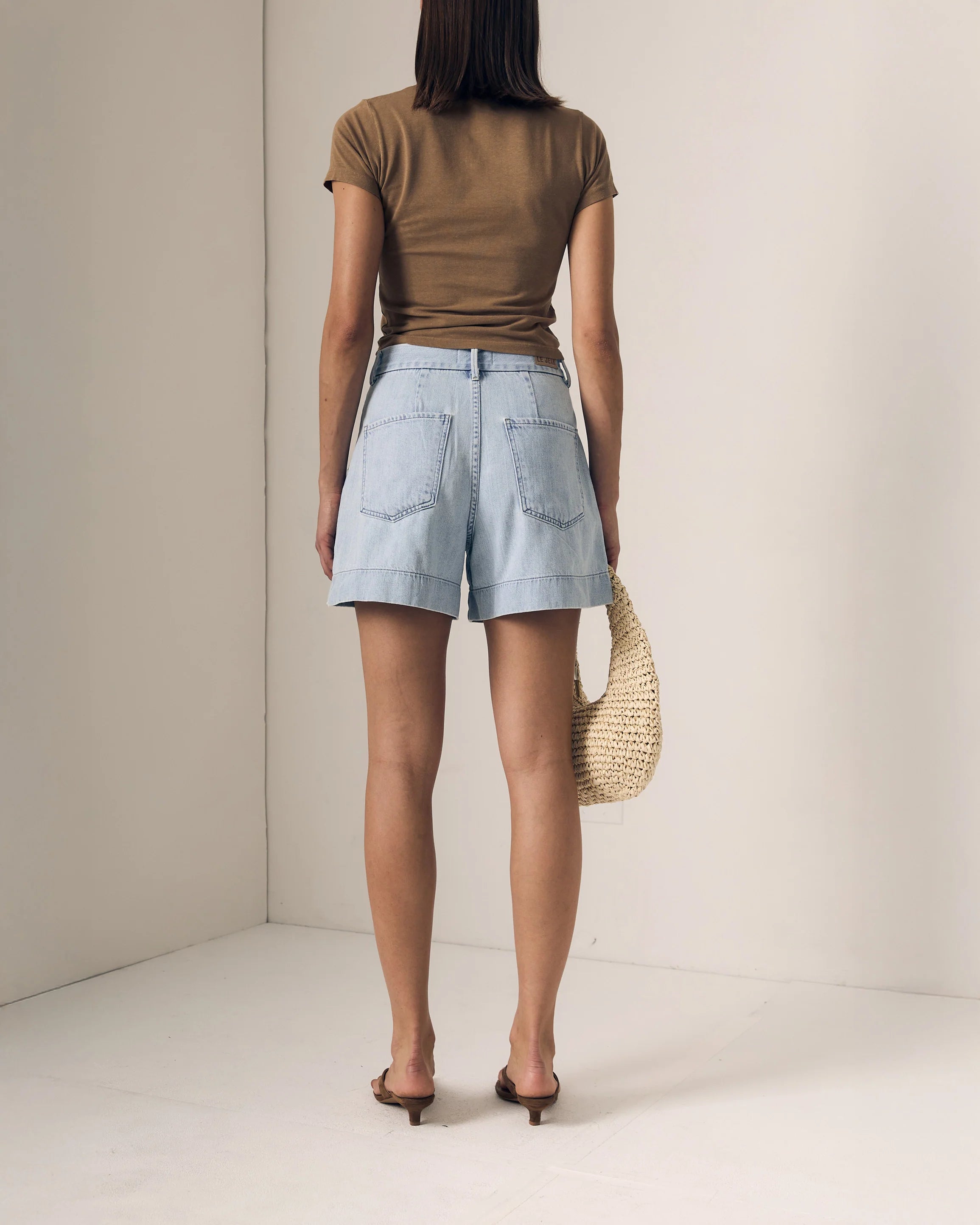 Le Jean Trouser Short