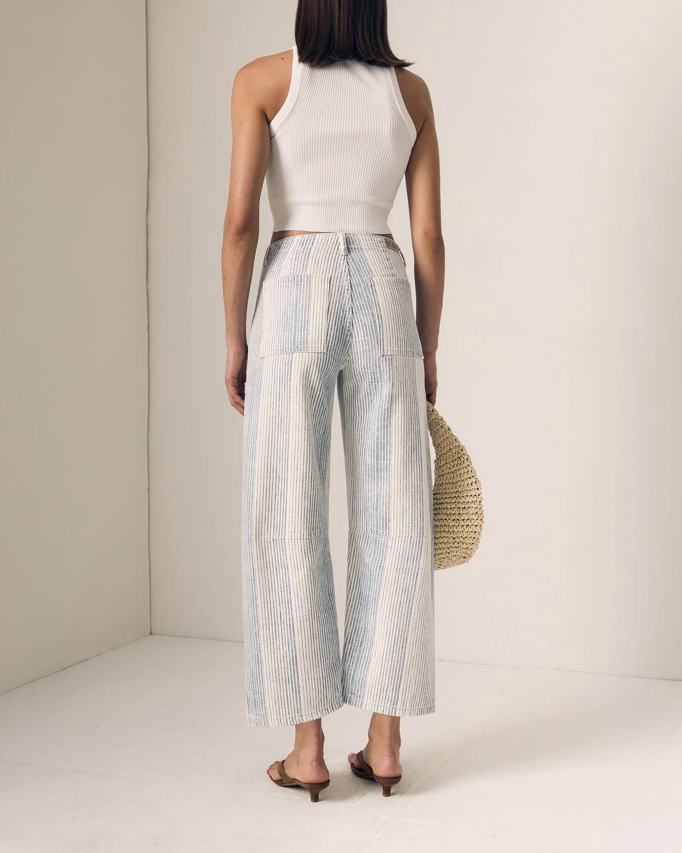 Le Jean Utility Soft Barrel Jean