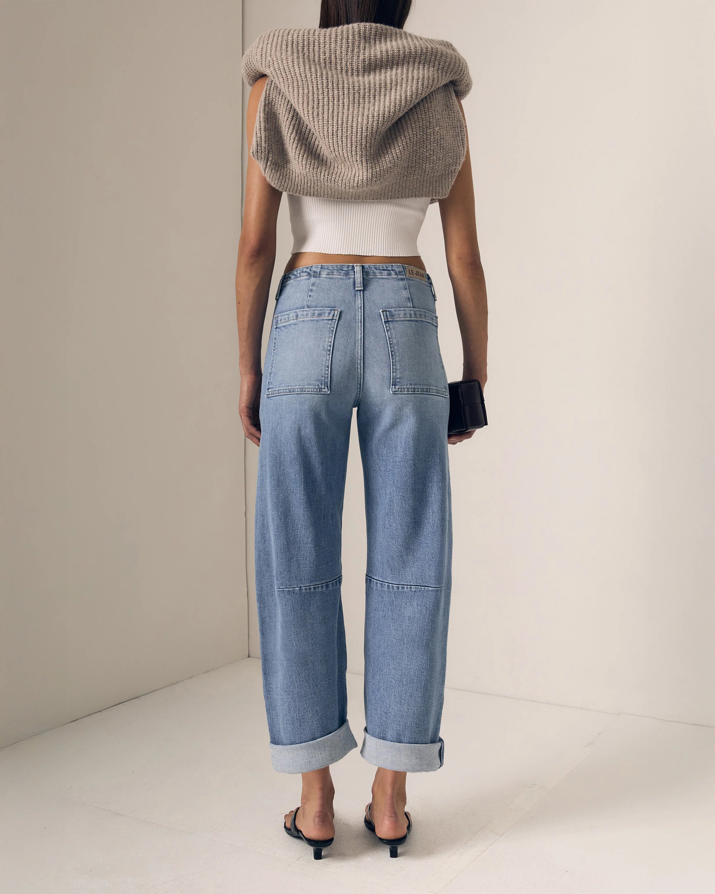 Le Jean Utility Soft Barrel Cuffed W438150