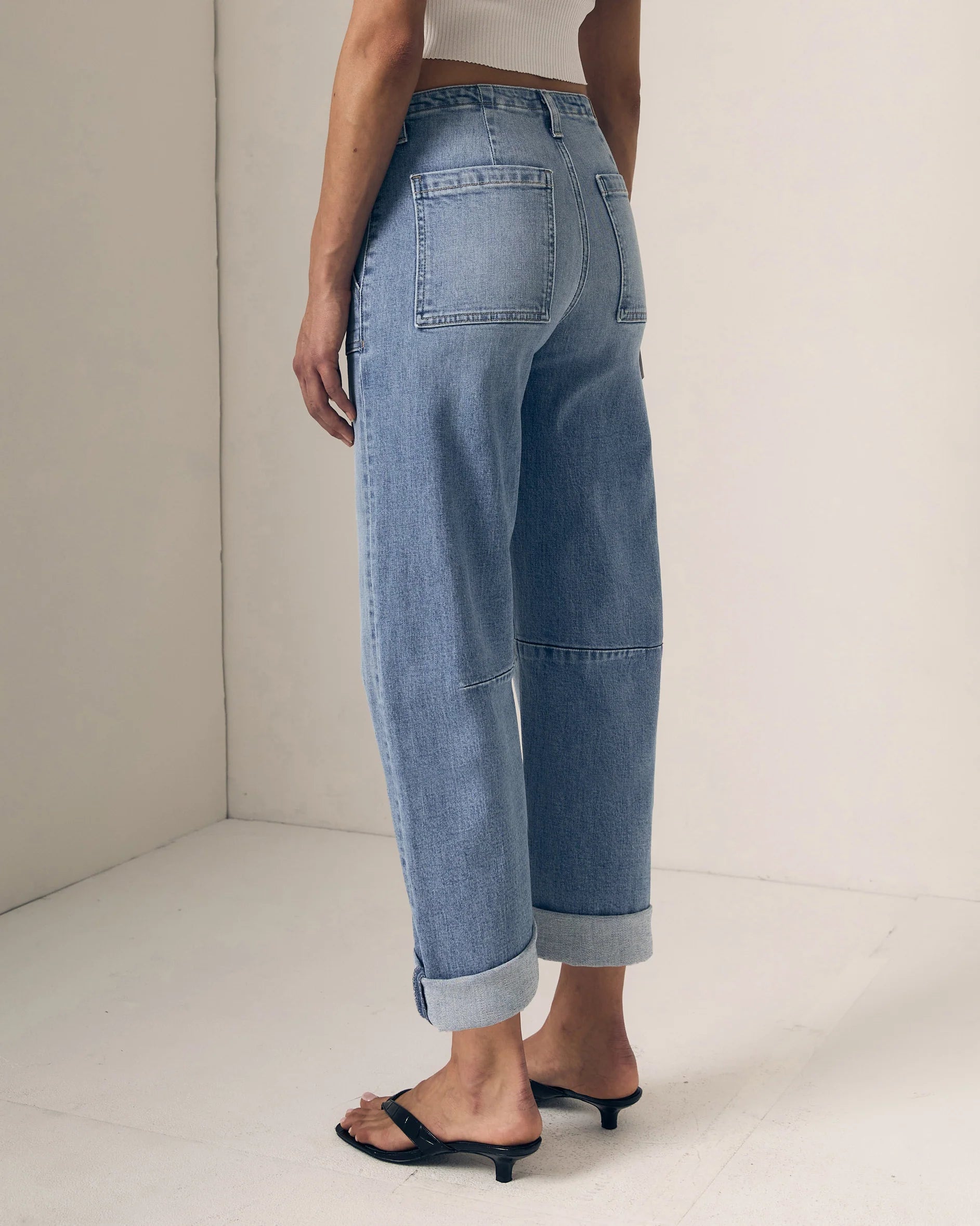 Le Jean Utility Soft Barrel Cuffed W438150