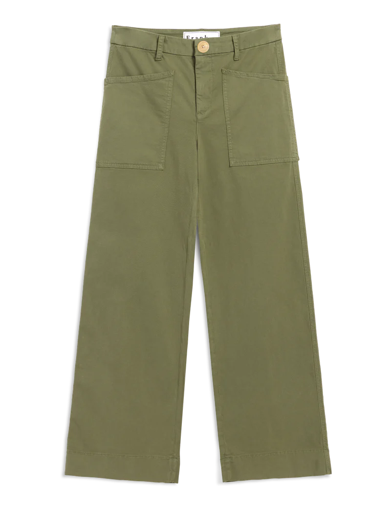 Frank and Eileen Limerick Wide-Leg Carpenter Pant