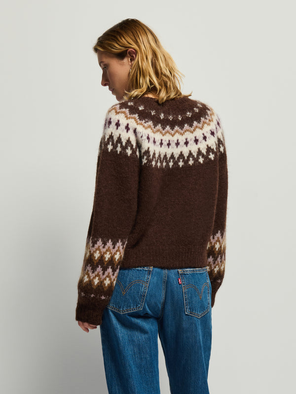 Nation LTD Lula Fair Isle Cardi 9128