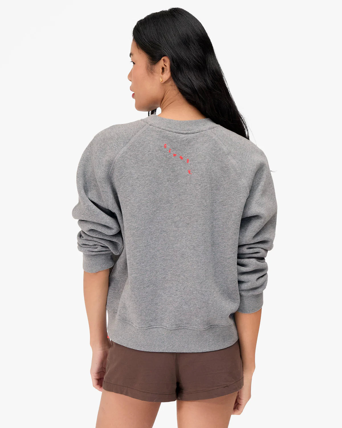 Clare V. Le Court Sweatshirt CVA1000529-GRYML