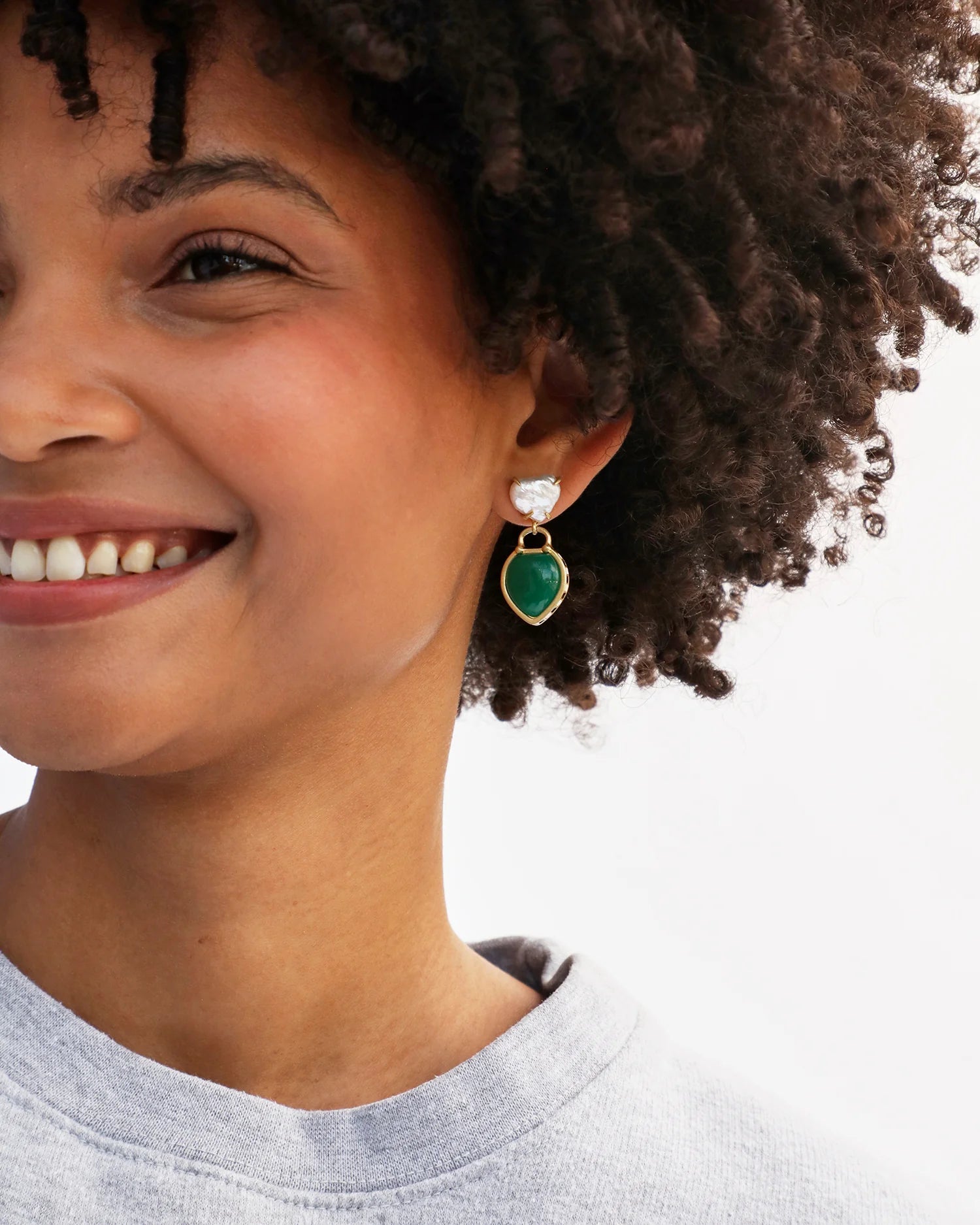 Clare V Le Heartbreaker Earrings CVJ1000167