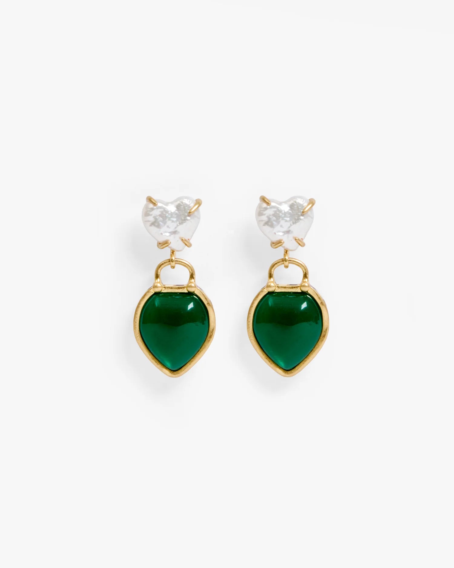 Clare V Le Heartbreaker Earrings CVJ1000167
