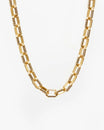 Clare V. Le Link Necklace Vintage Gold/Clear JW-NC-NL-100105