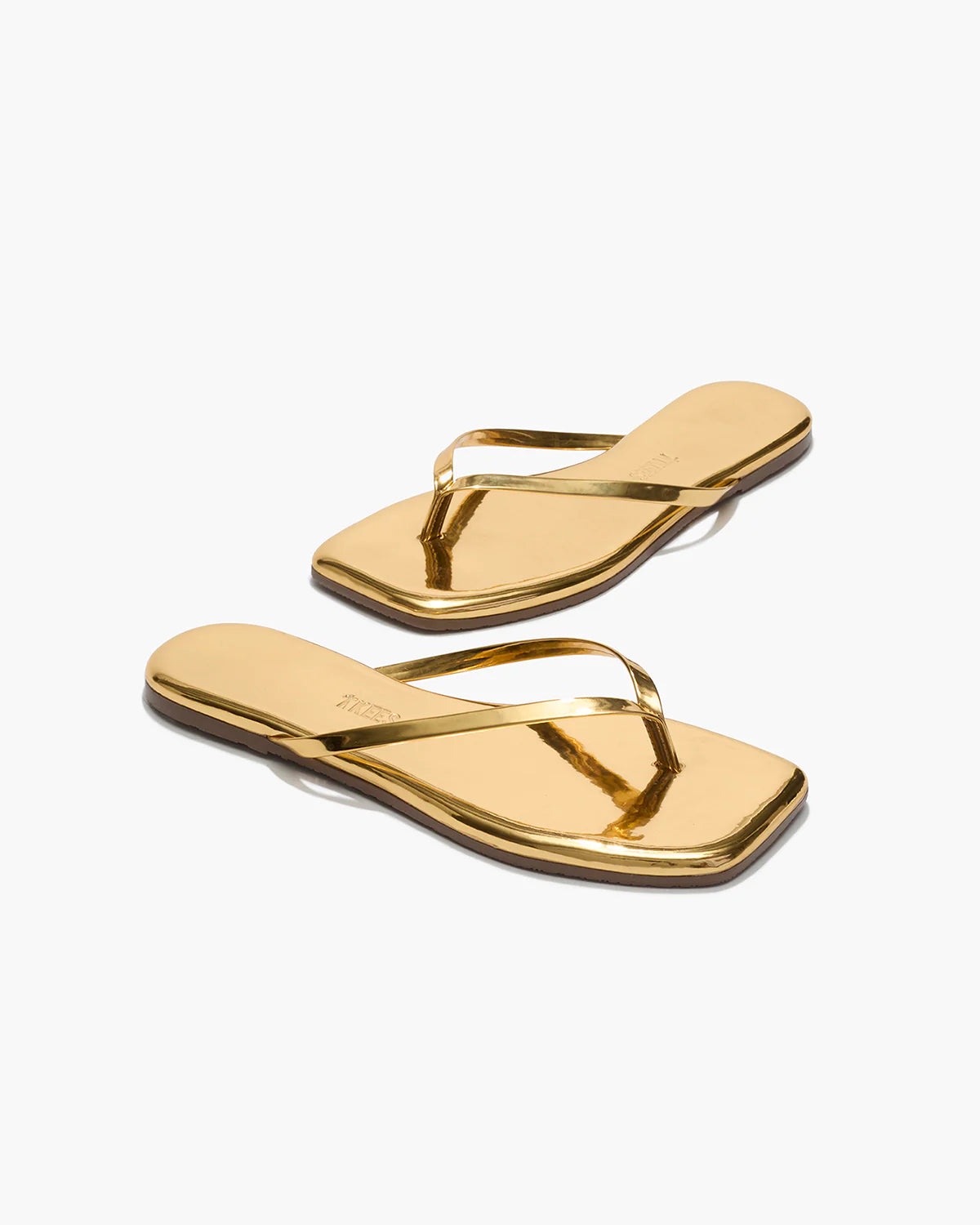 TKEES Square Toe Lily Mirror