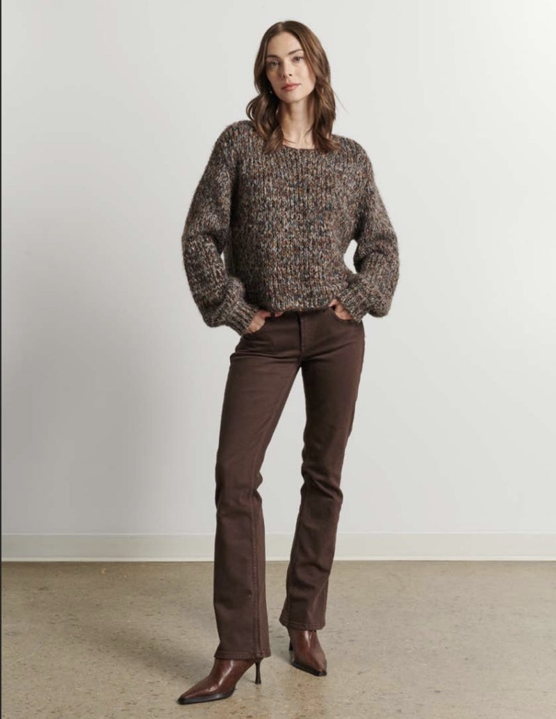 Line the Label Clover Sweater - Morning Dusk