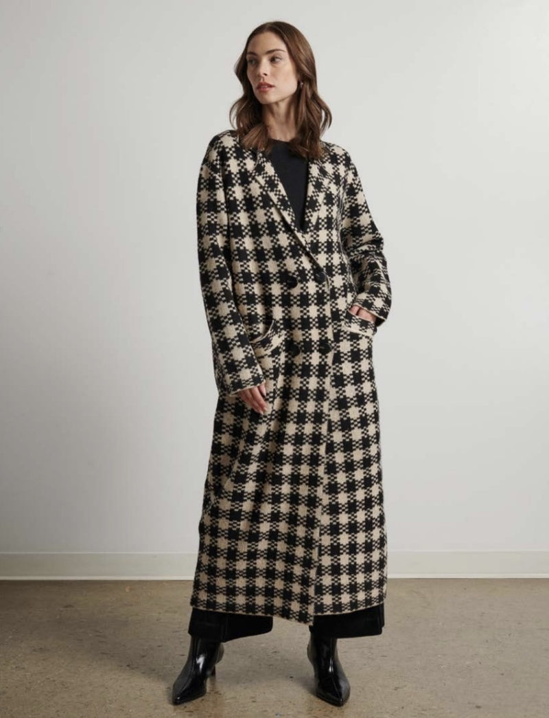 Line the Label Palmer Sweater - Porcelain Tile