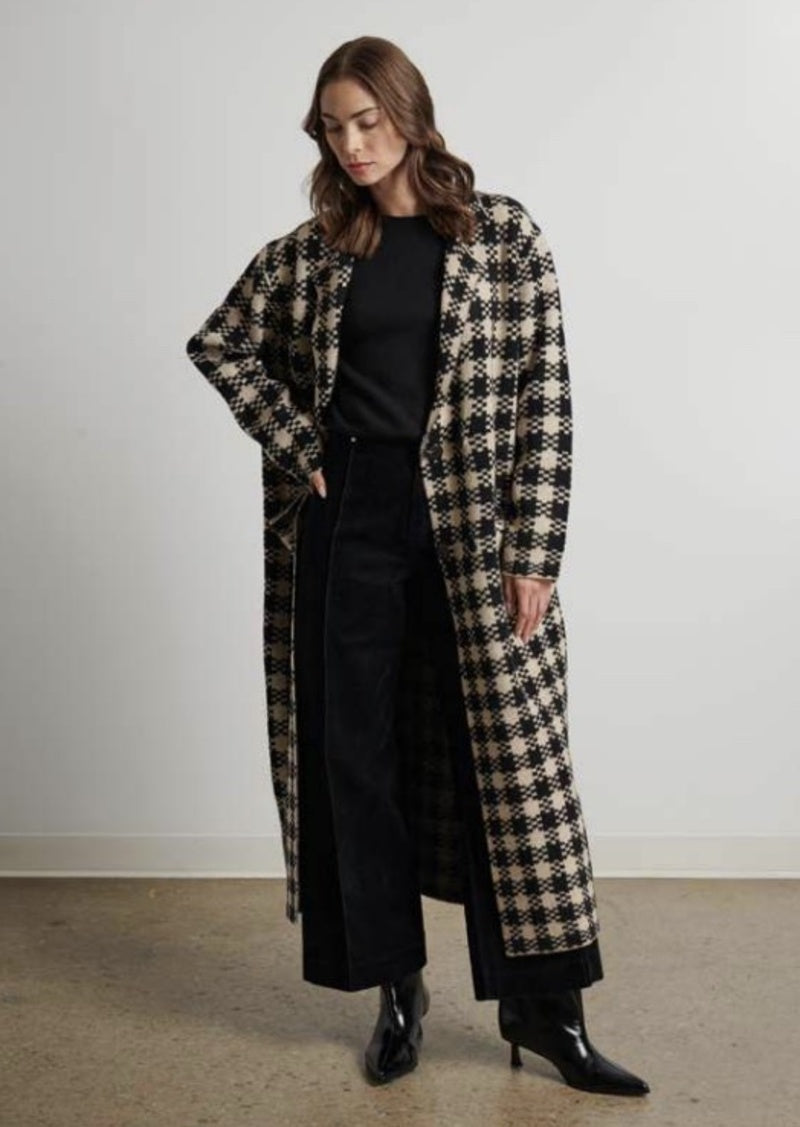 Line the Label Palmer Sweater - Porcelain Tile