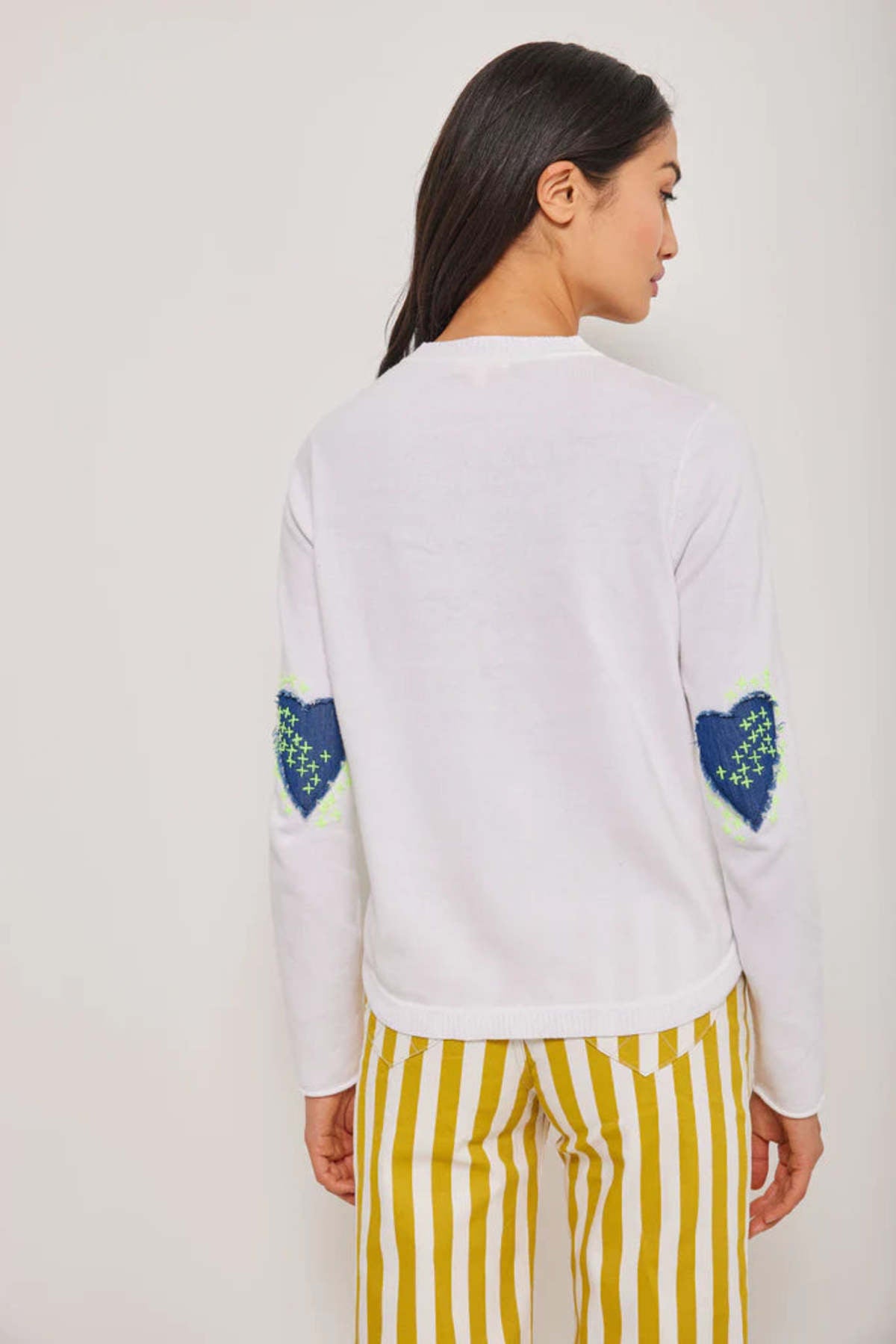 Lisa Todd Patch Magic Henley Sweater