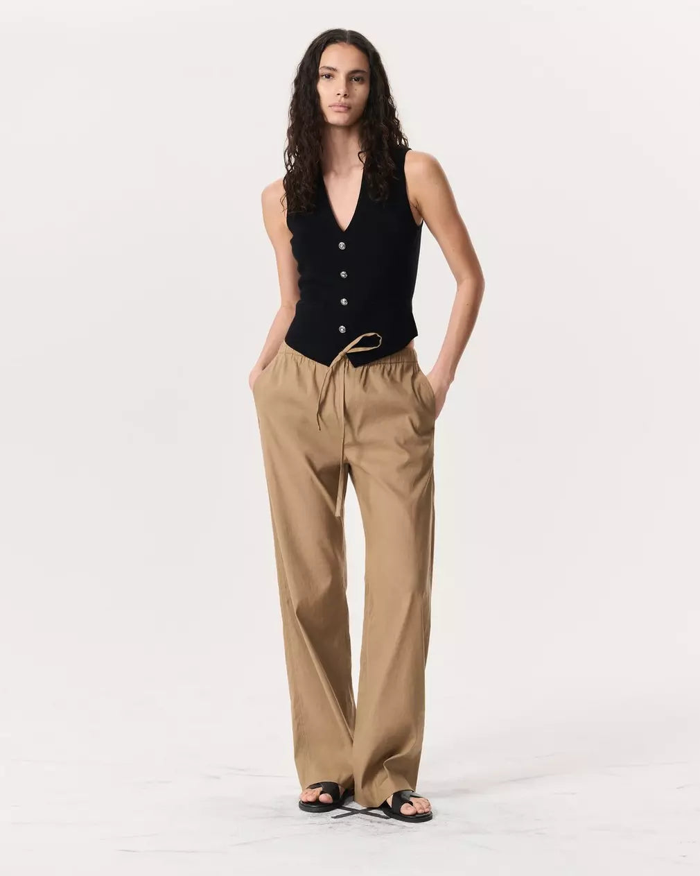 Rag & Bone Logan Linen Beach Pant