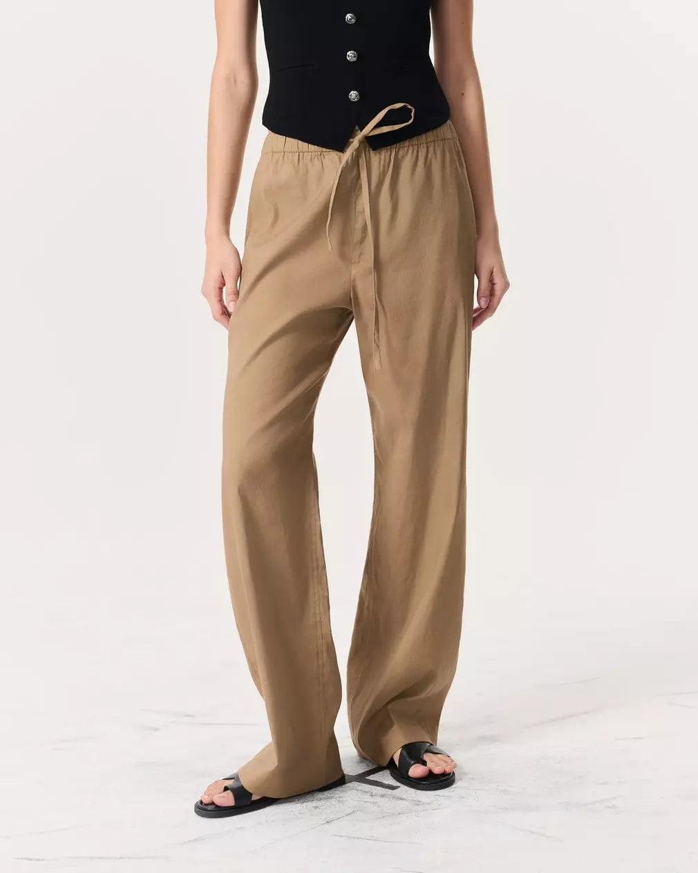 Rag & Bone Logan Linen Beach Pant