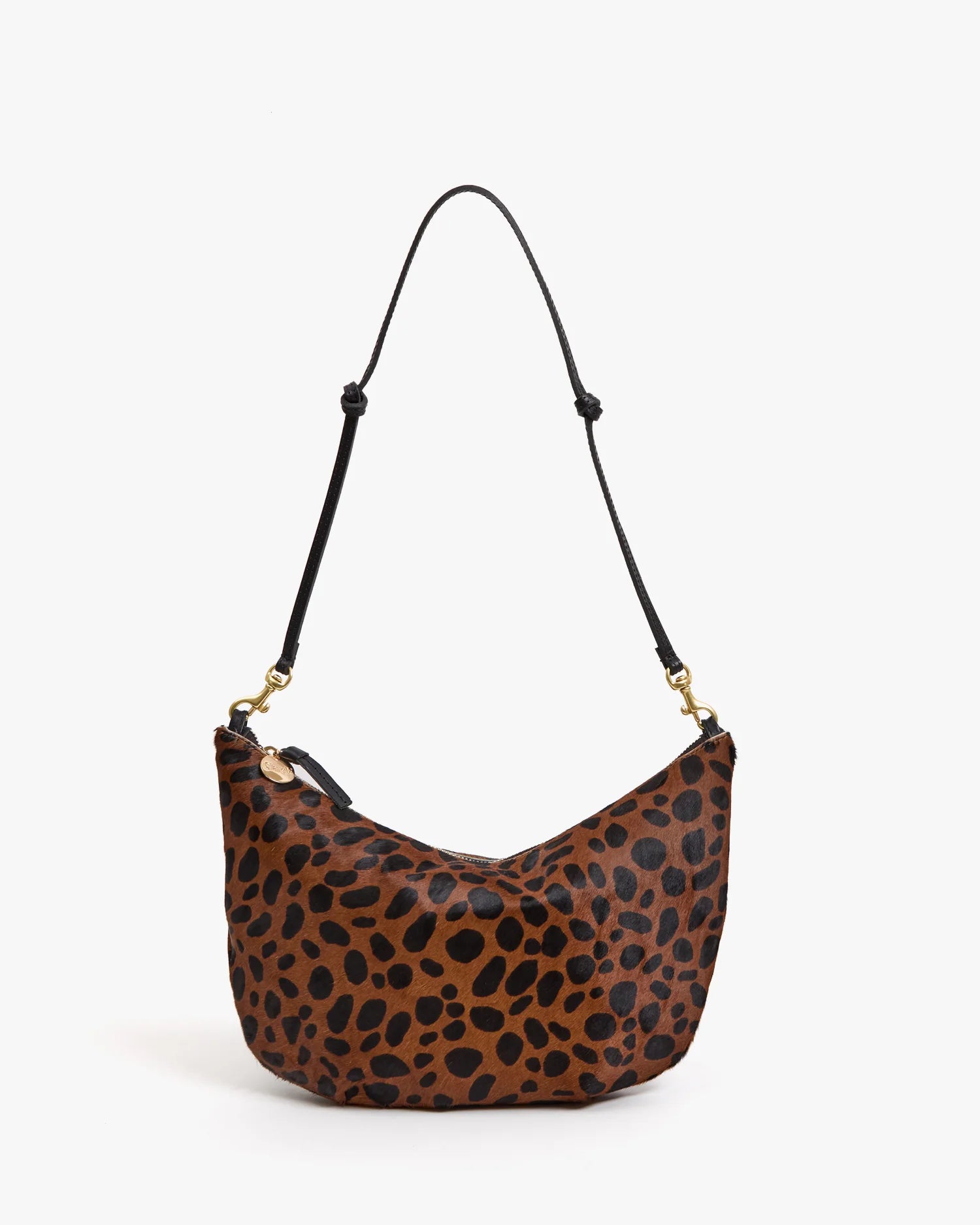 Clare V. Lune Tan Leopard Hair On HB-CB-NT-100007