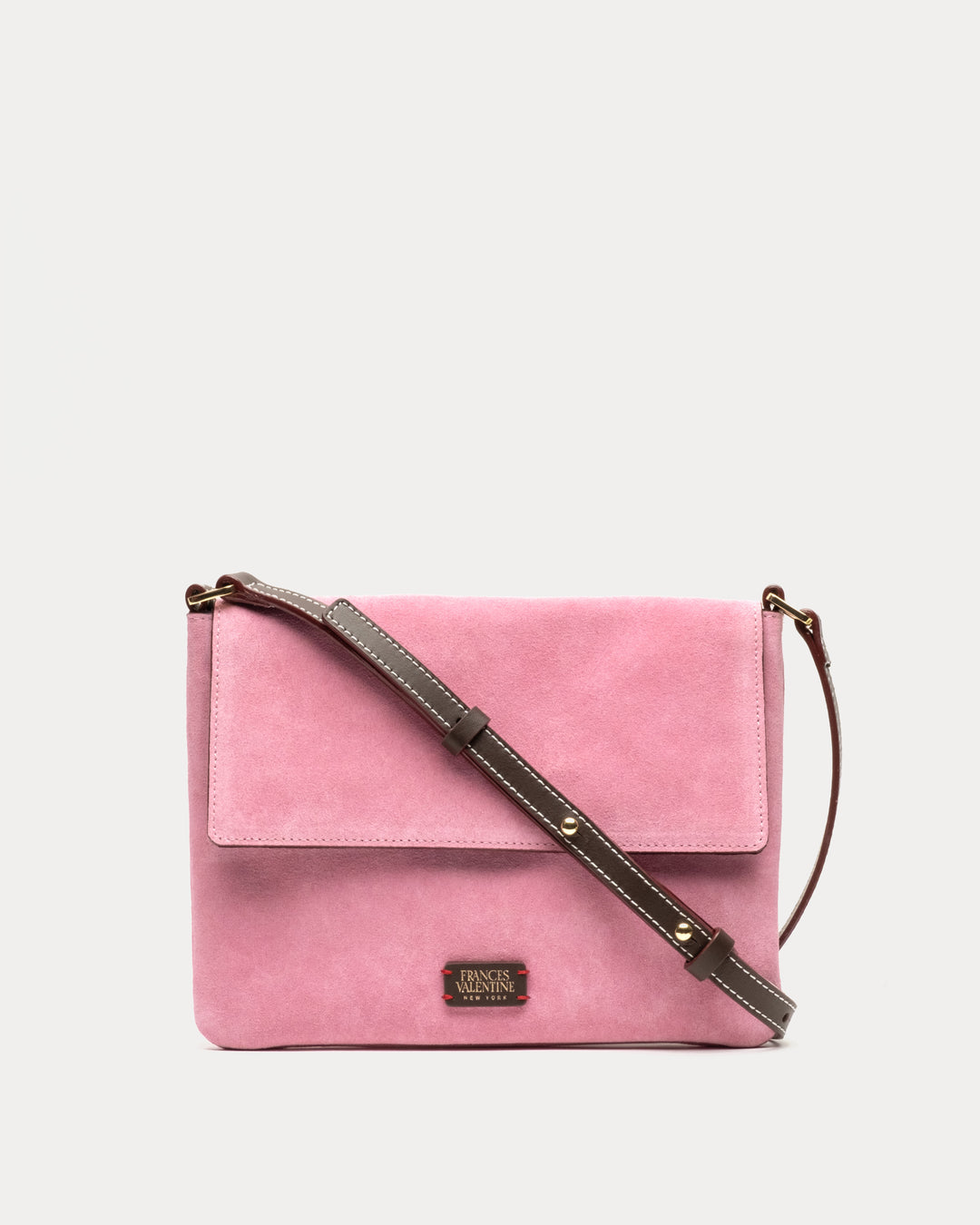 Frances Valentine Maggie Crossbody Suede Leather