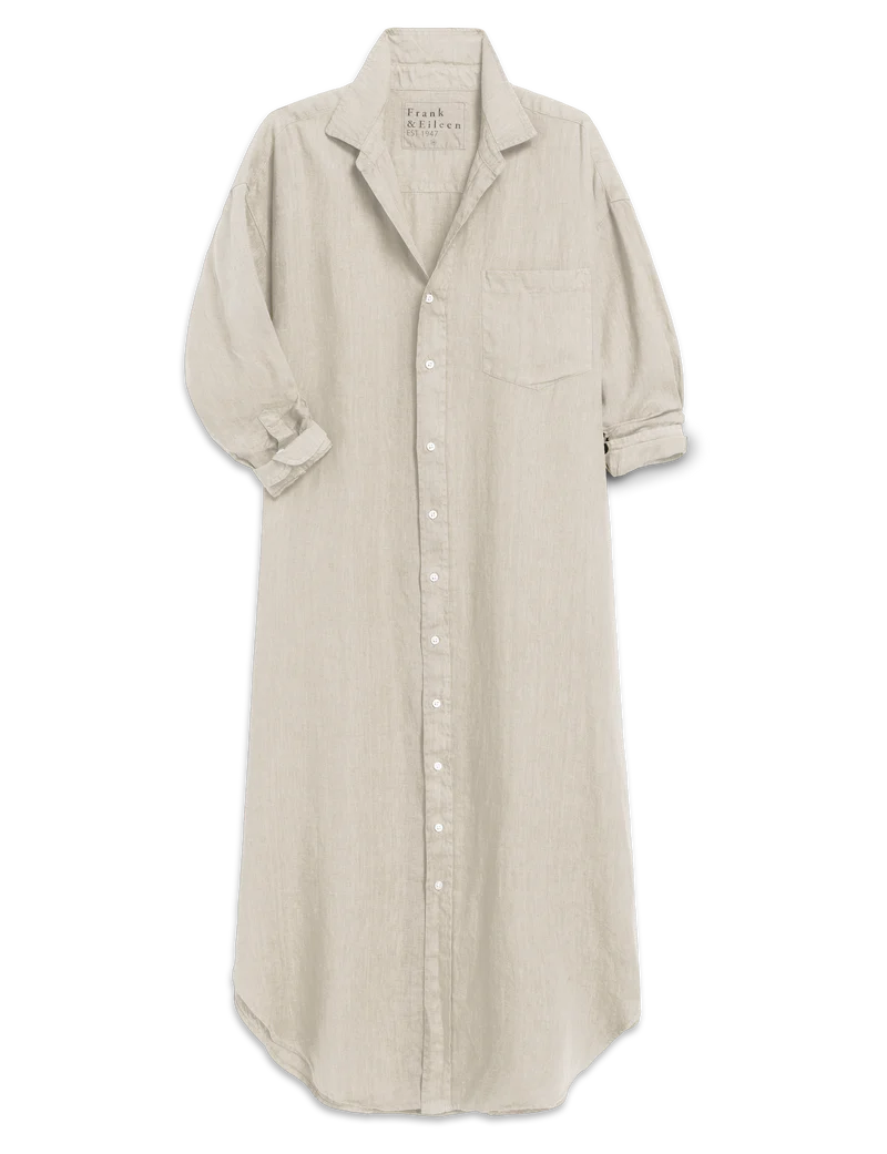 Frank & Eileen Megan One Size Maxi Shirtdress