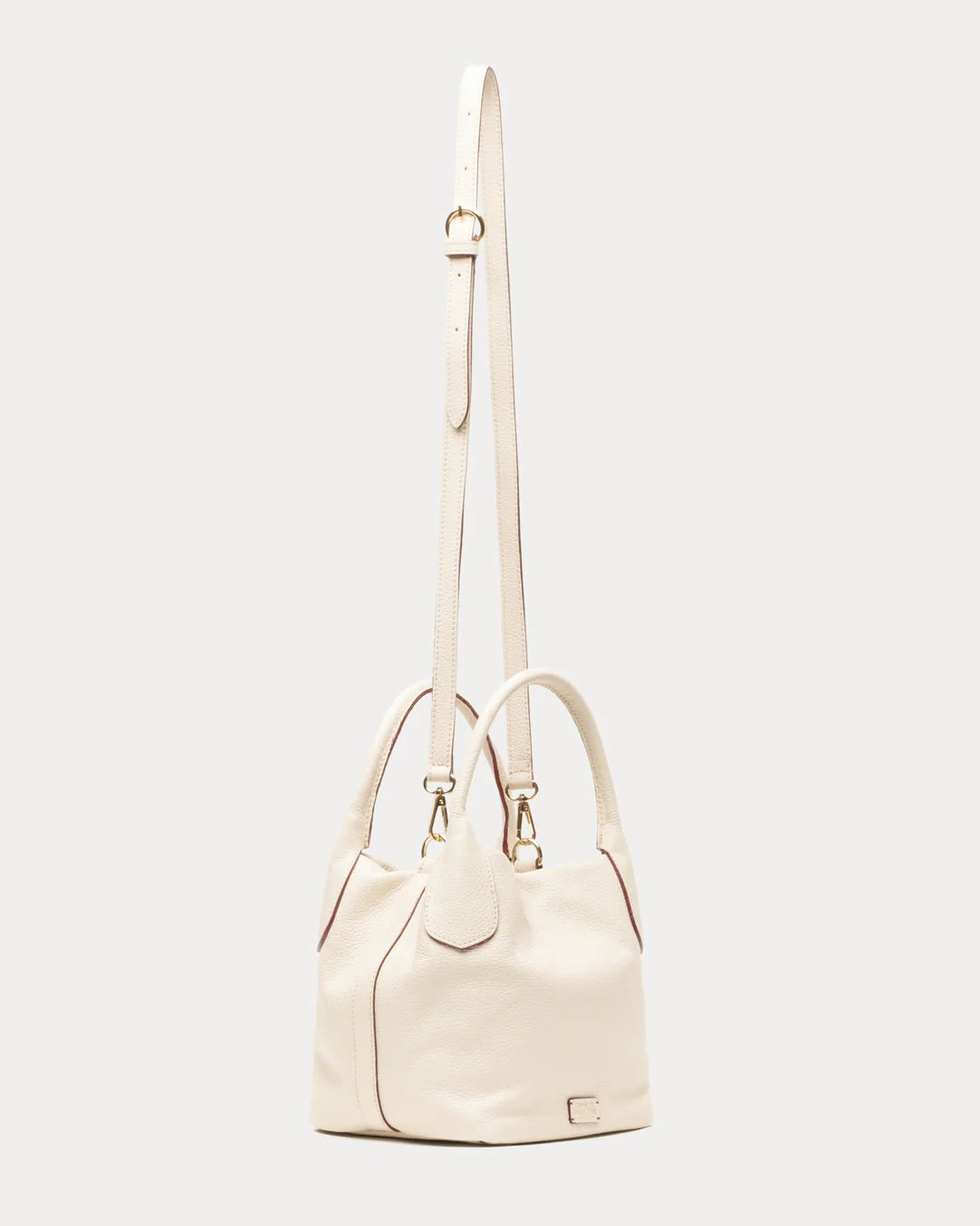 Frances Valentine Mini Sweet Pea Tumbled Leather Bag