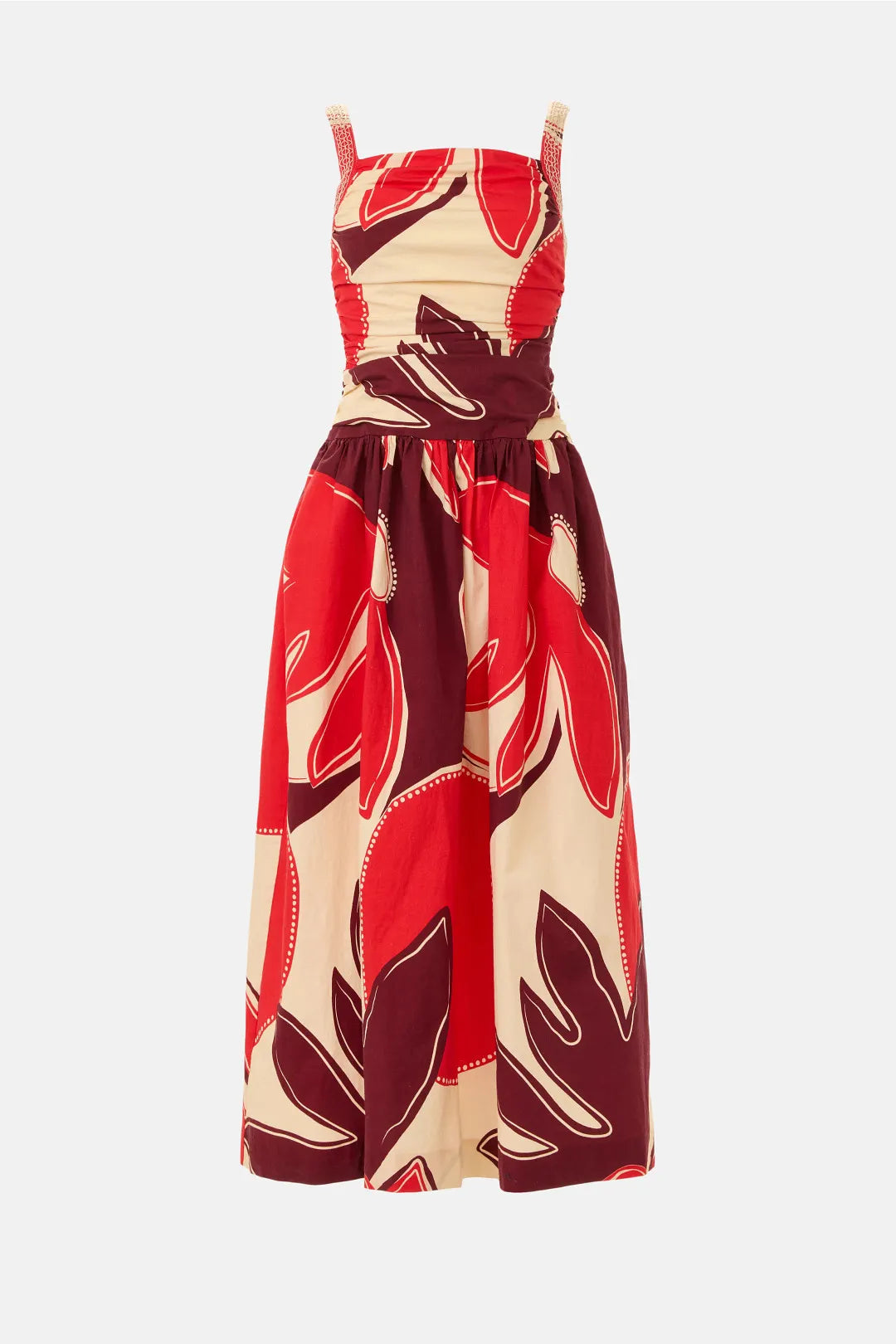 Mon Renn Sundrop Palms Midi Dress