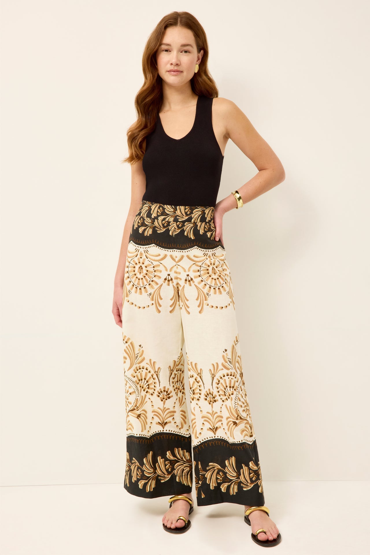 Marie Oliver Bennett Linen Pant