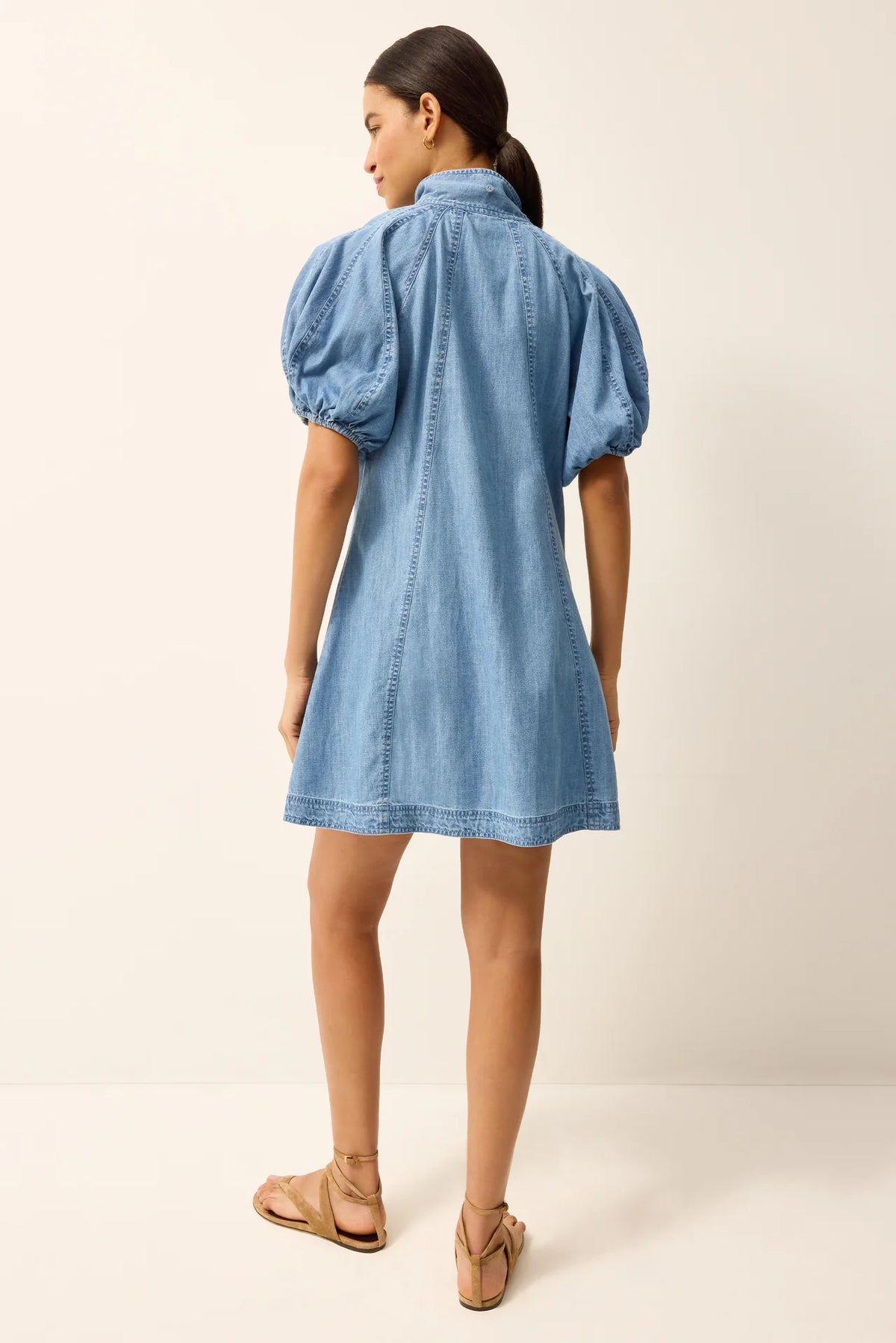 Marie Oliver Esther Puff Sleeve Dress