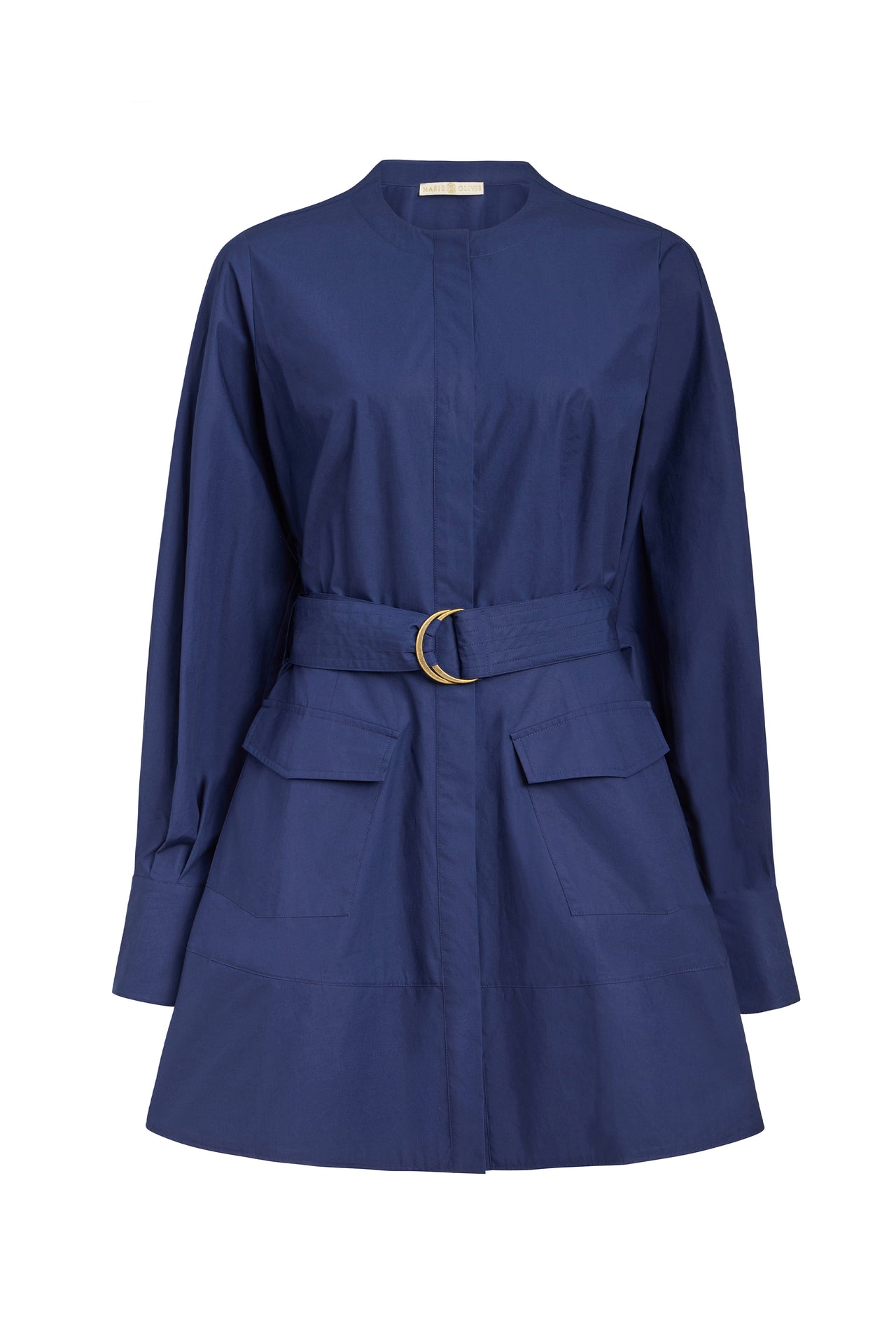 Marie Oliver Hughes Dress - Navy