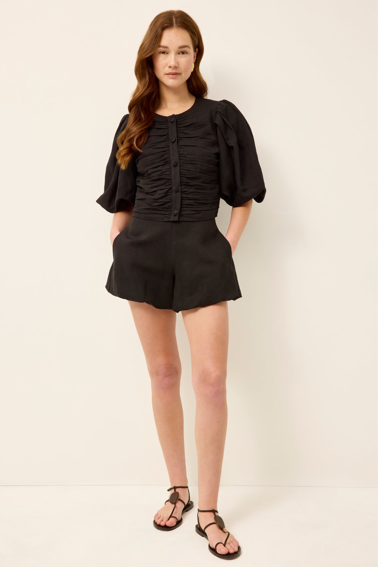 Marie Oliver Rowan Top