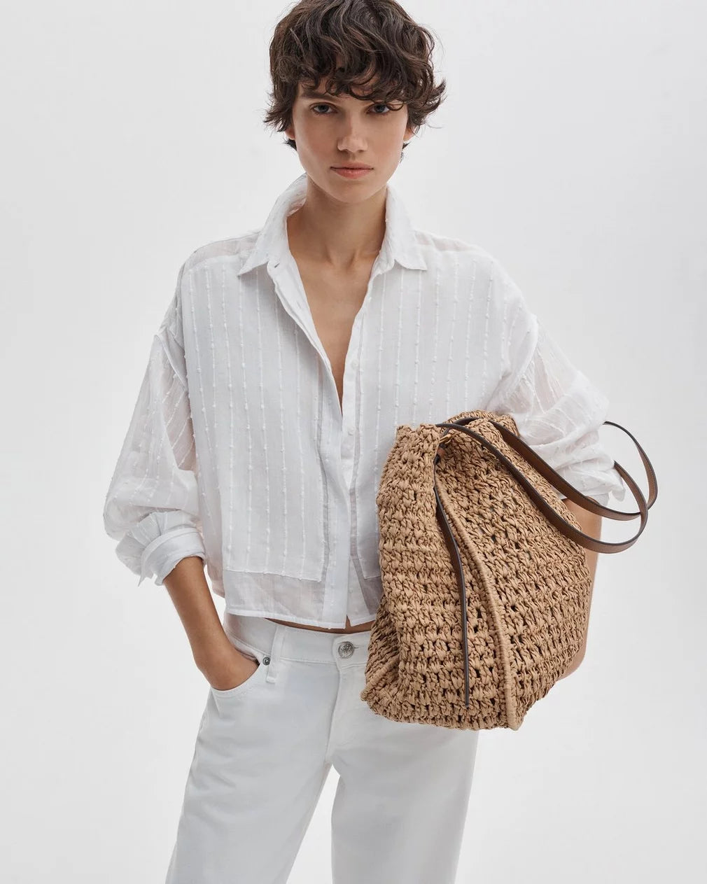 Rag & Bone Marin Combo Shirt