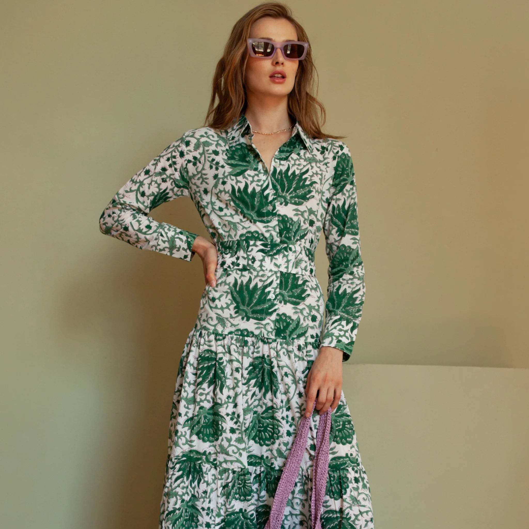 Guadalupe Design Meredith Floral Dress