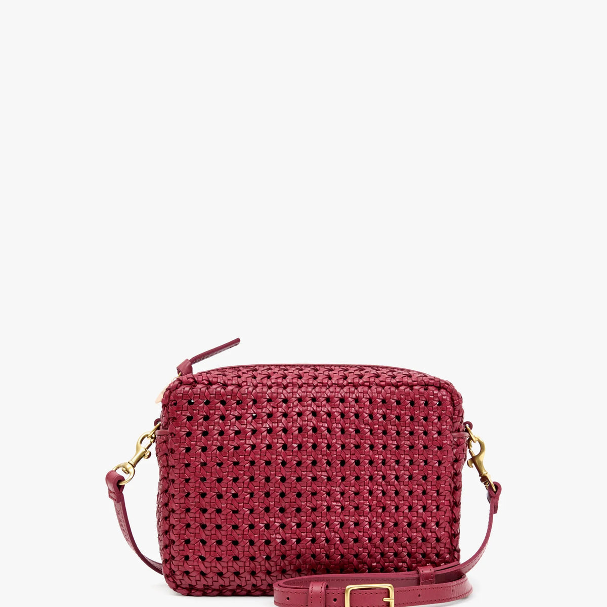 Clare V. Midi Sac in Rattan CVH1000340-PLUMY-OS